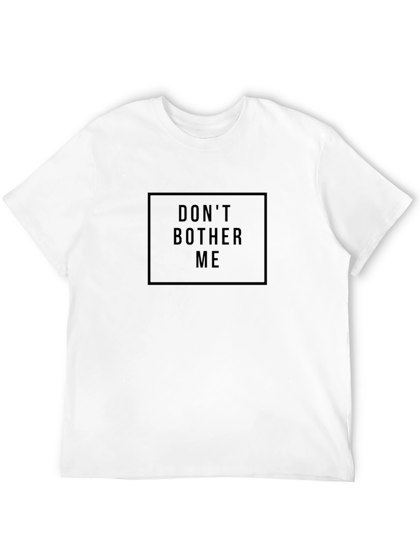 Dont Bother Me Black Graphic Tee - Mens