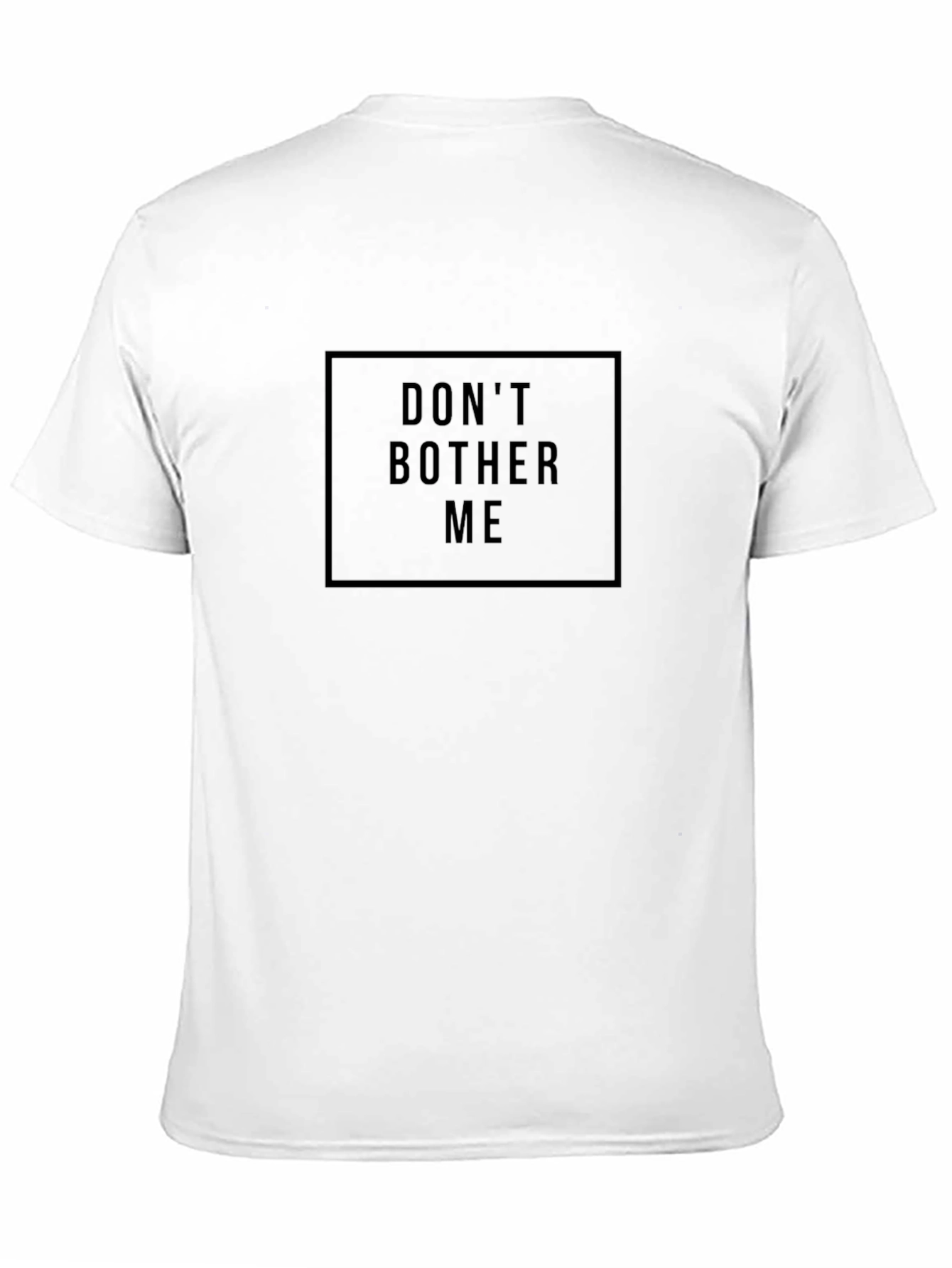 Dont Bother Me Black Graphic Tee - Mens