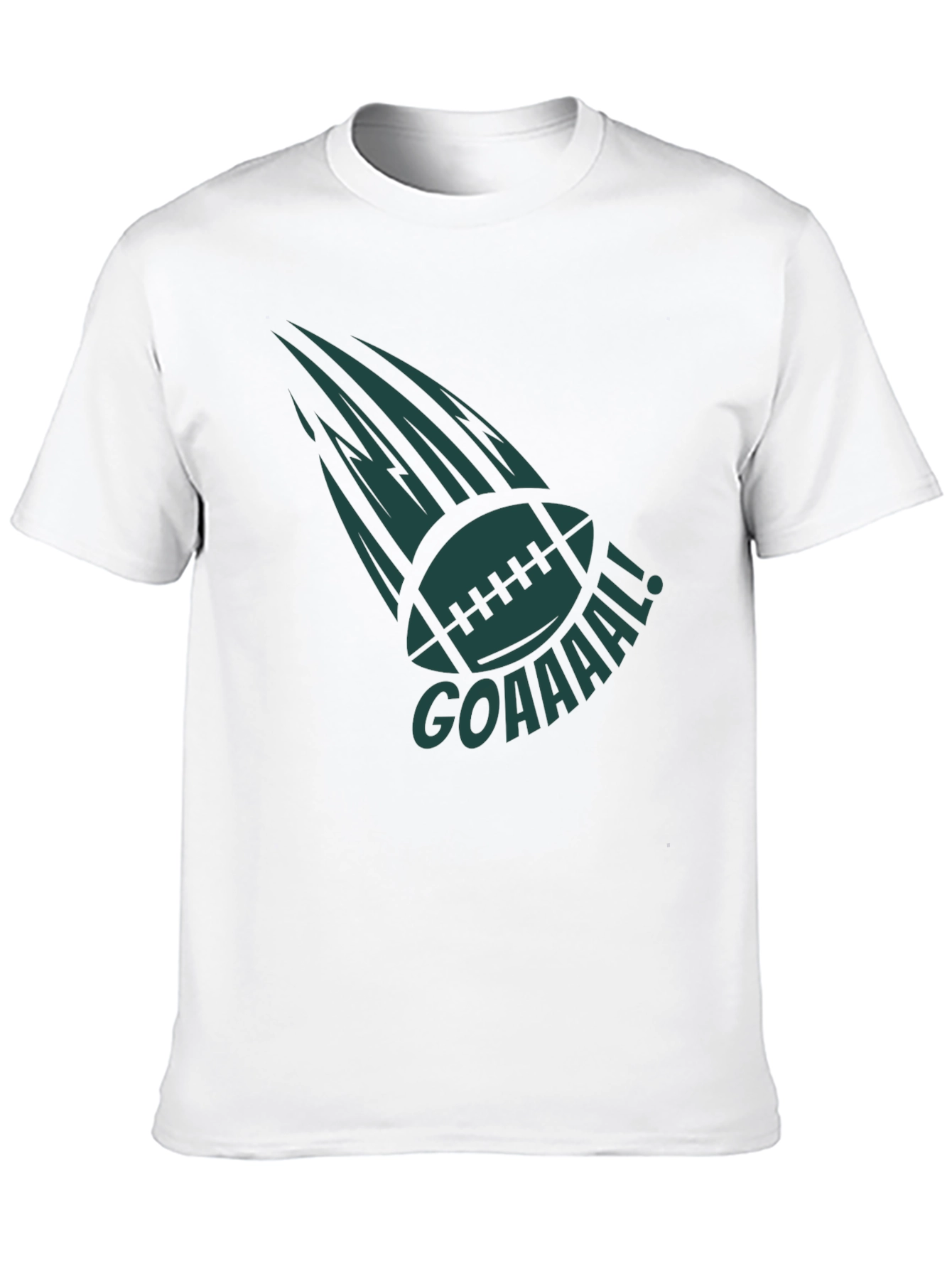 GOAAAAL! Football Graphic Tee - Black