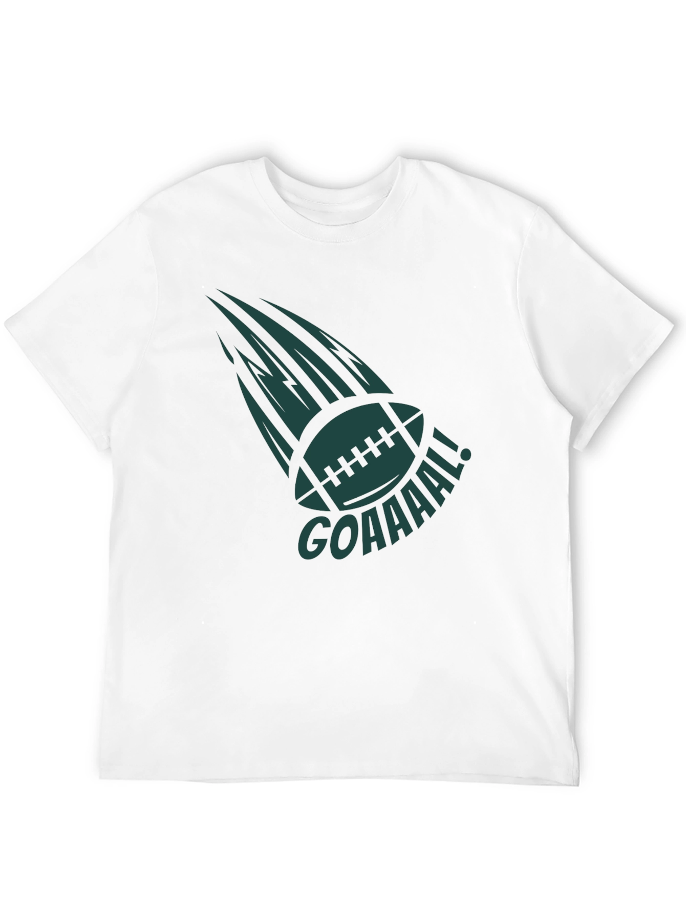GOAAAAL! Football Graphic Tee - Black