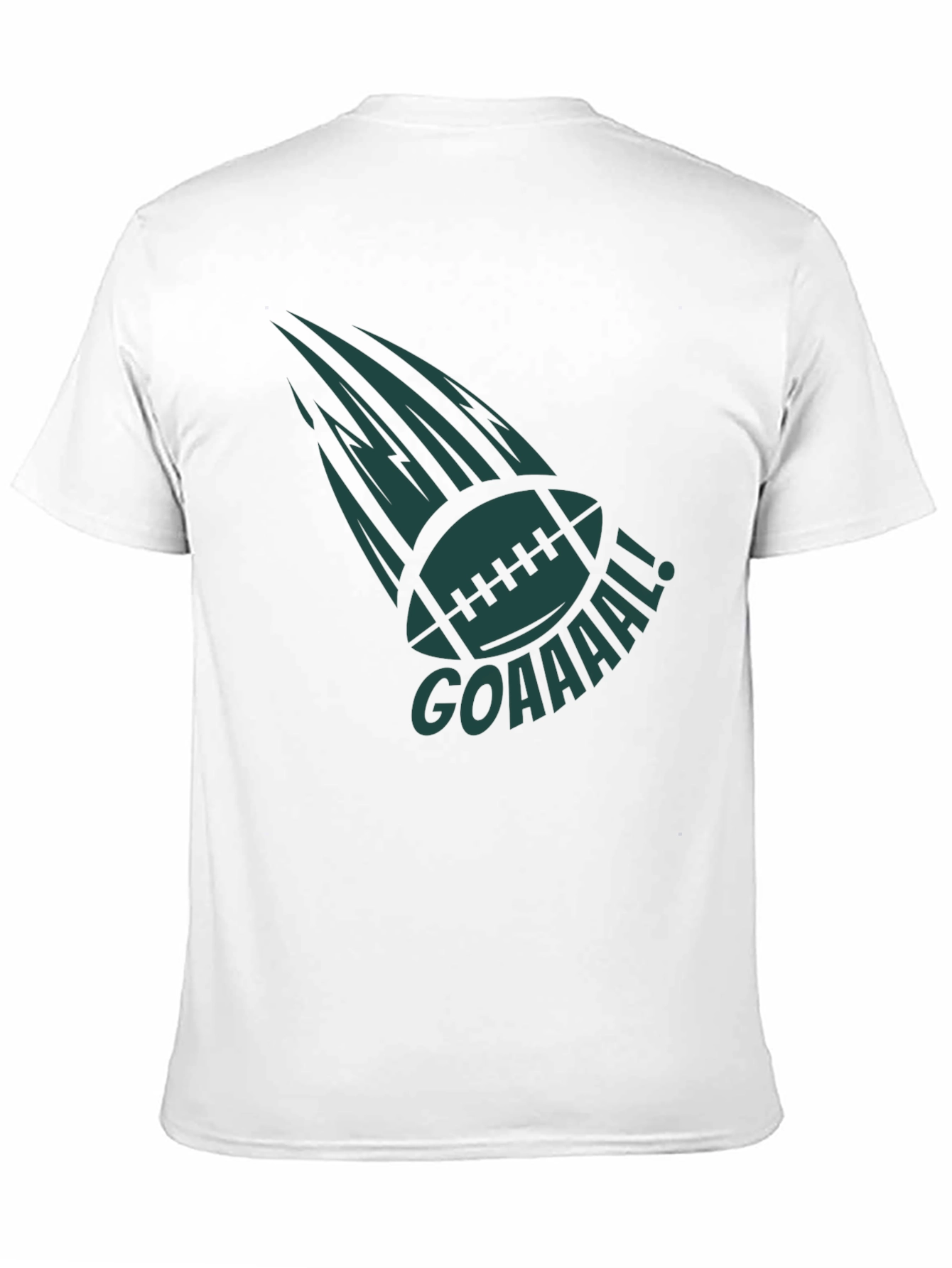 GOAAAAL! Football Graphic Tee - Black