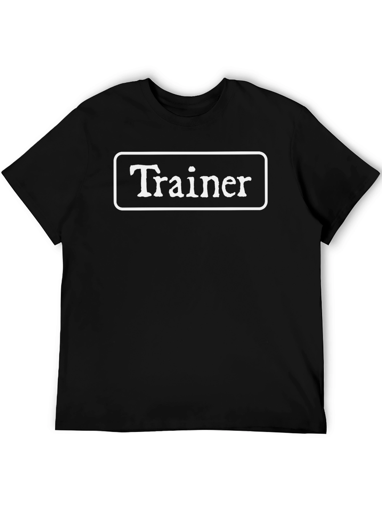 Trainer T-Shirt - Black