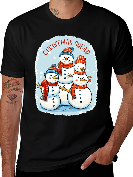 Christmas Squad Graphic Tee Shirt