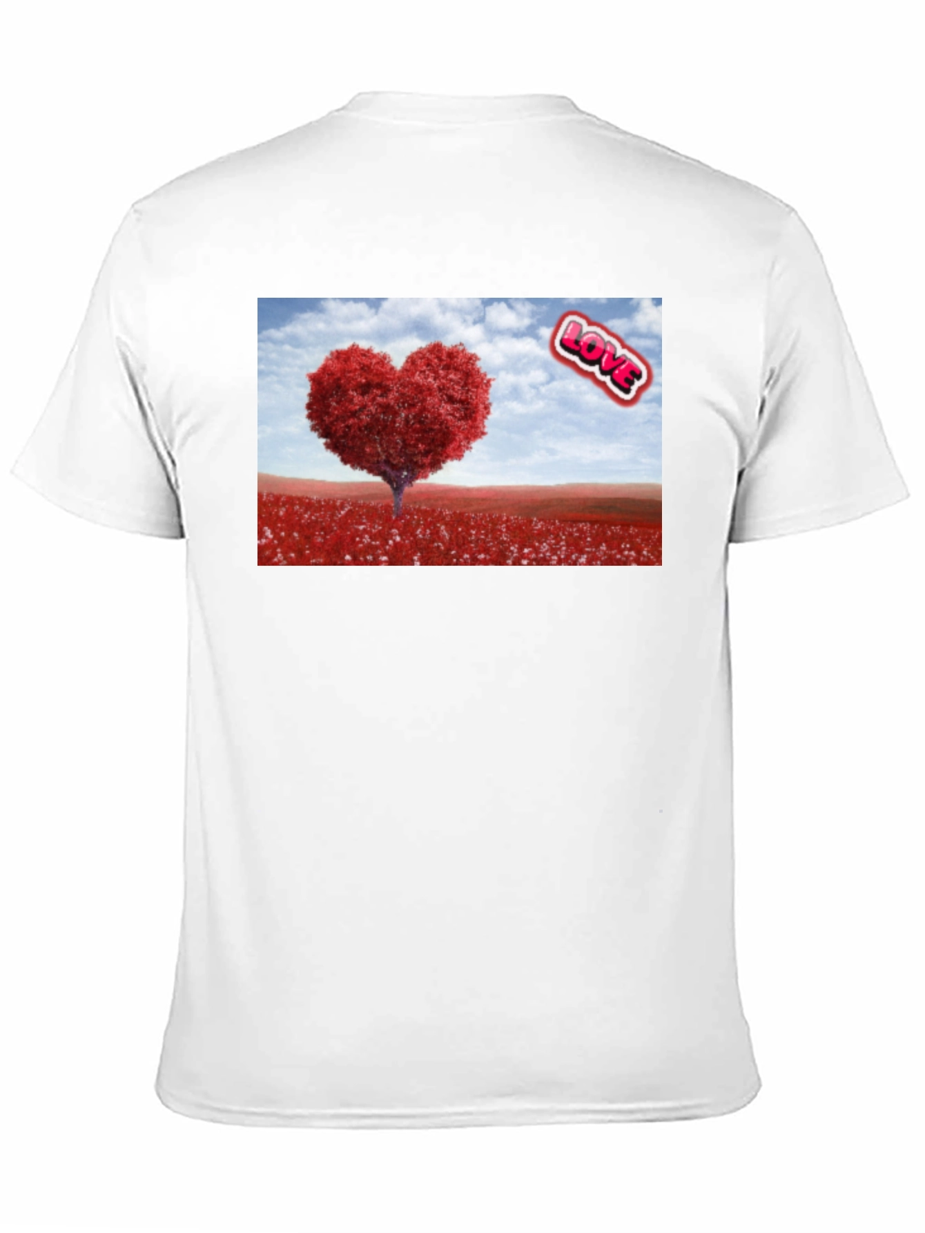 Love Tree Graphic Tee - Black Casual T-Shirt