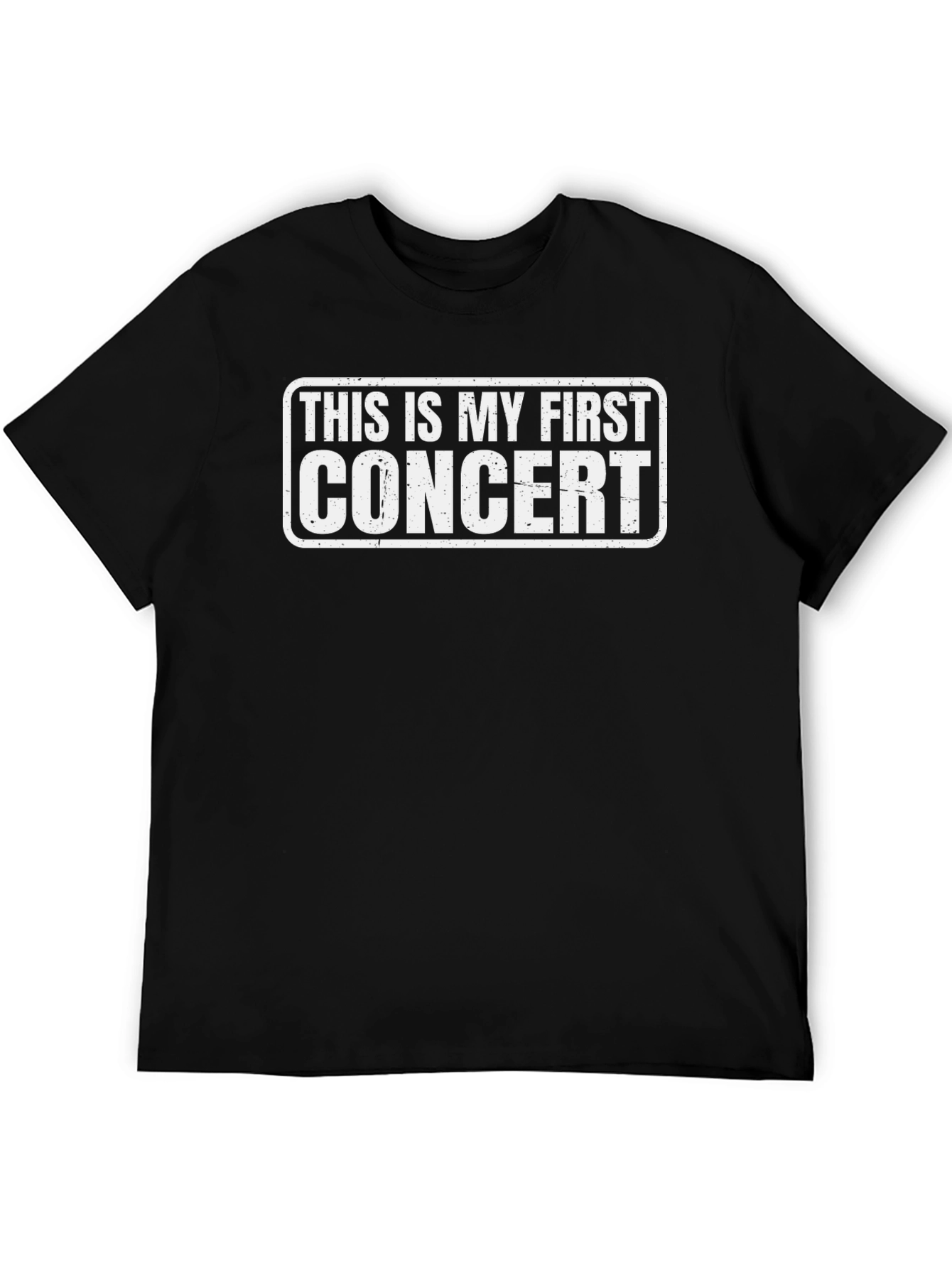 First Concert T-Shirt - Funny Music Fan Tee