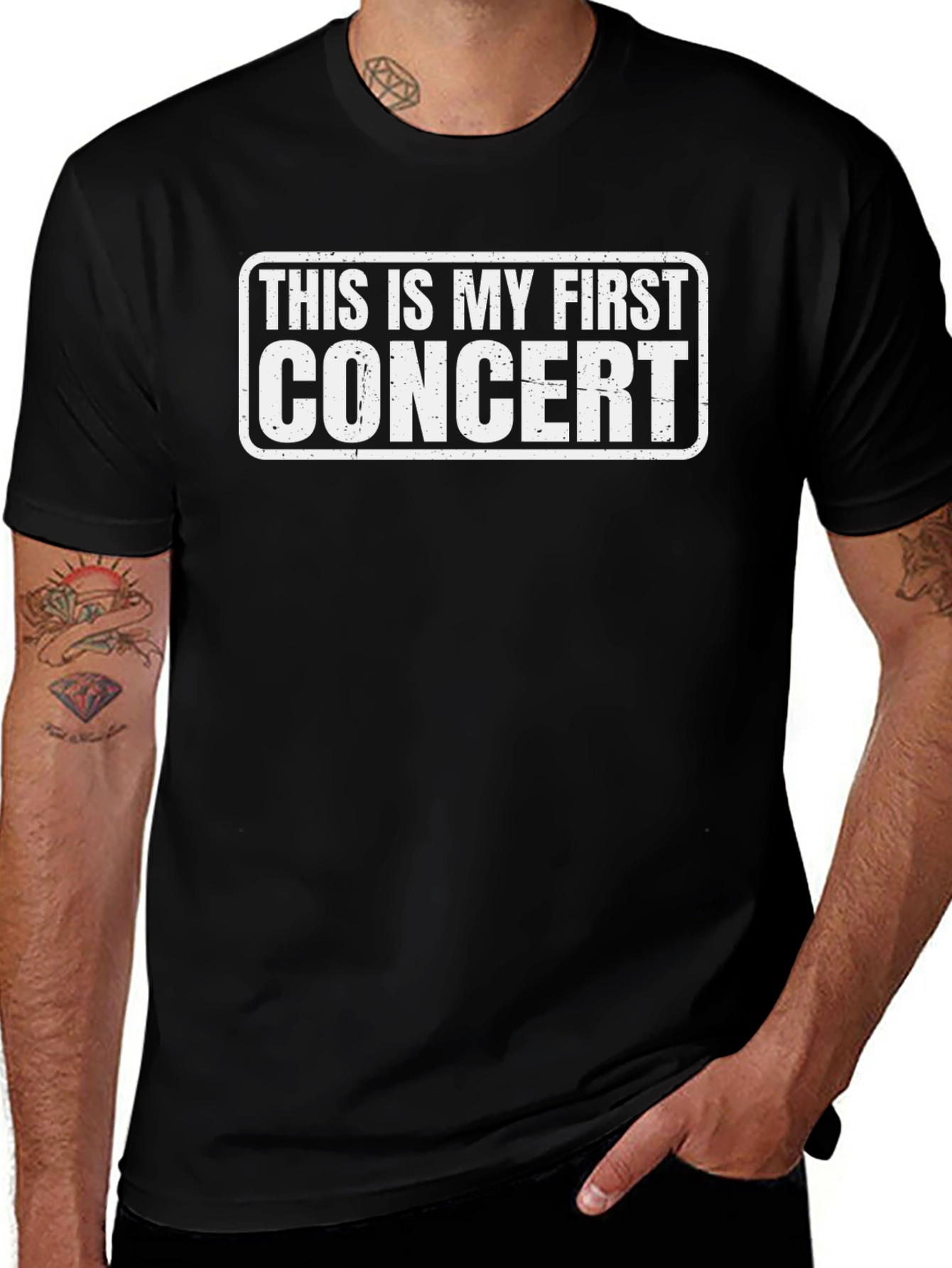 First Concert T-Shirt - Funny Music Fan Tee