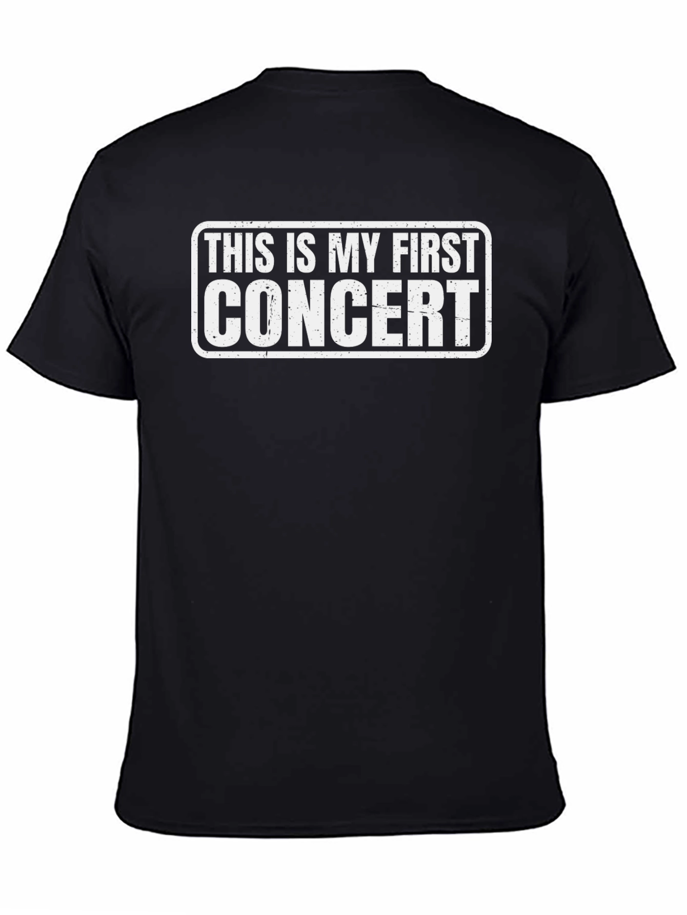 First Concert T-Shirt - Funny Music Fan Tee