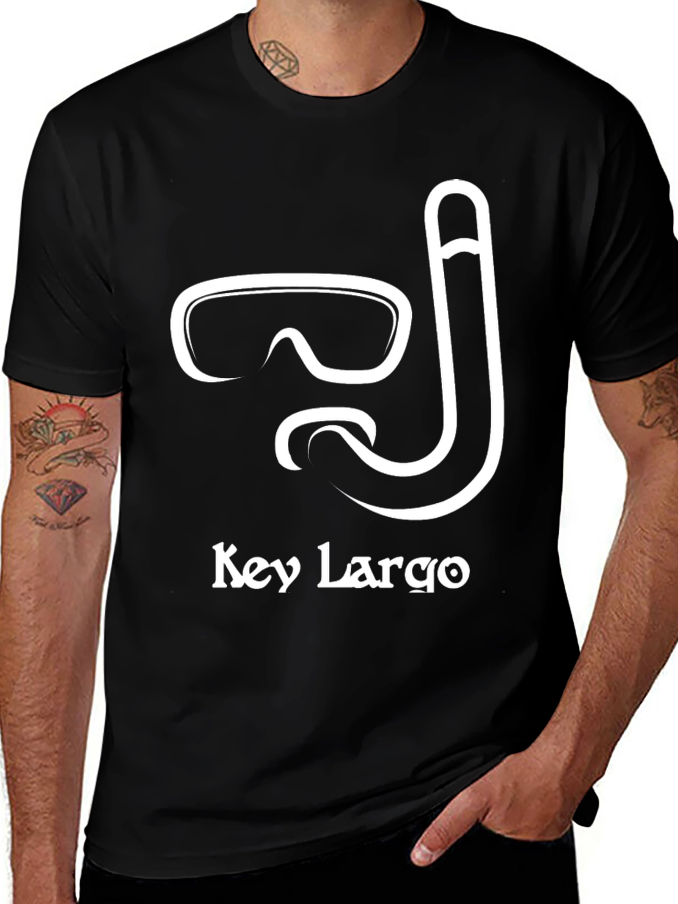 Key Largo Snorkel T-Shirt - Dive in Style!