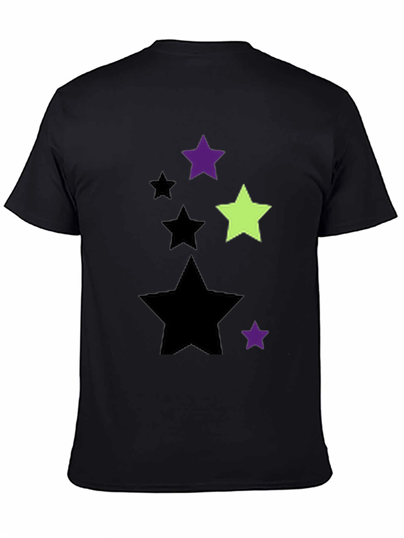 Starry Graphic Tee - Mens Black T-Shirt