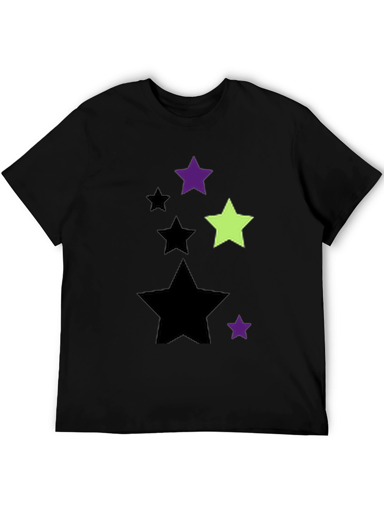Starry Graphic Tee - Mens Black T-Shirt