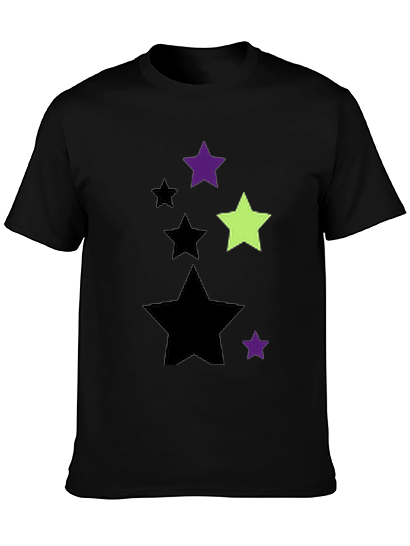 Starry Graphic Tee - Mens Black T-Shirt
