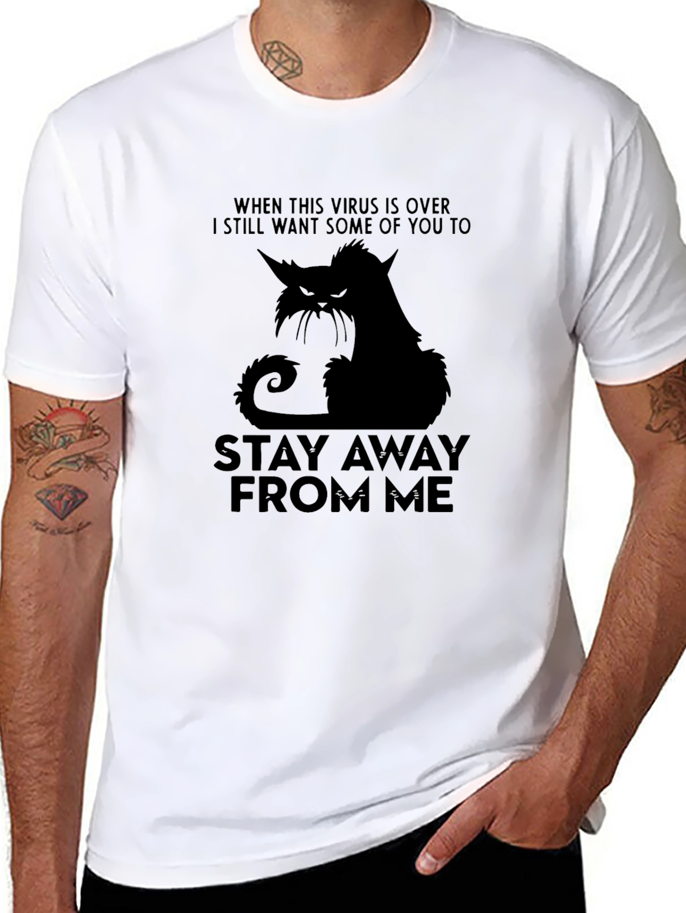 Grumpy Cat Stay Away T-Shirt