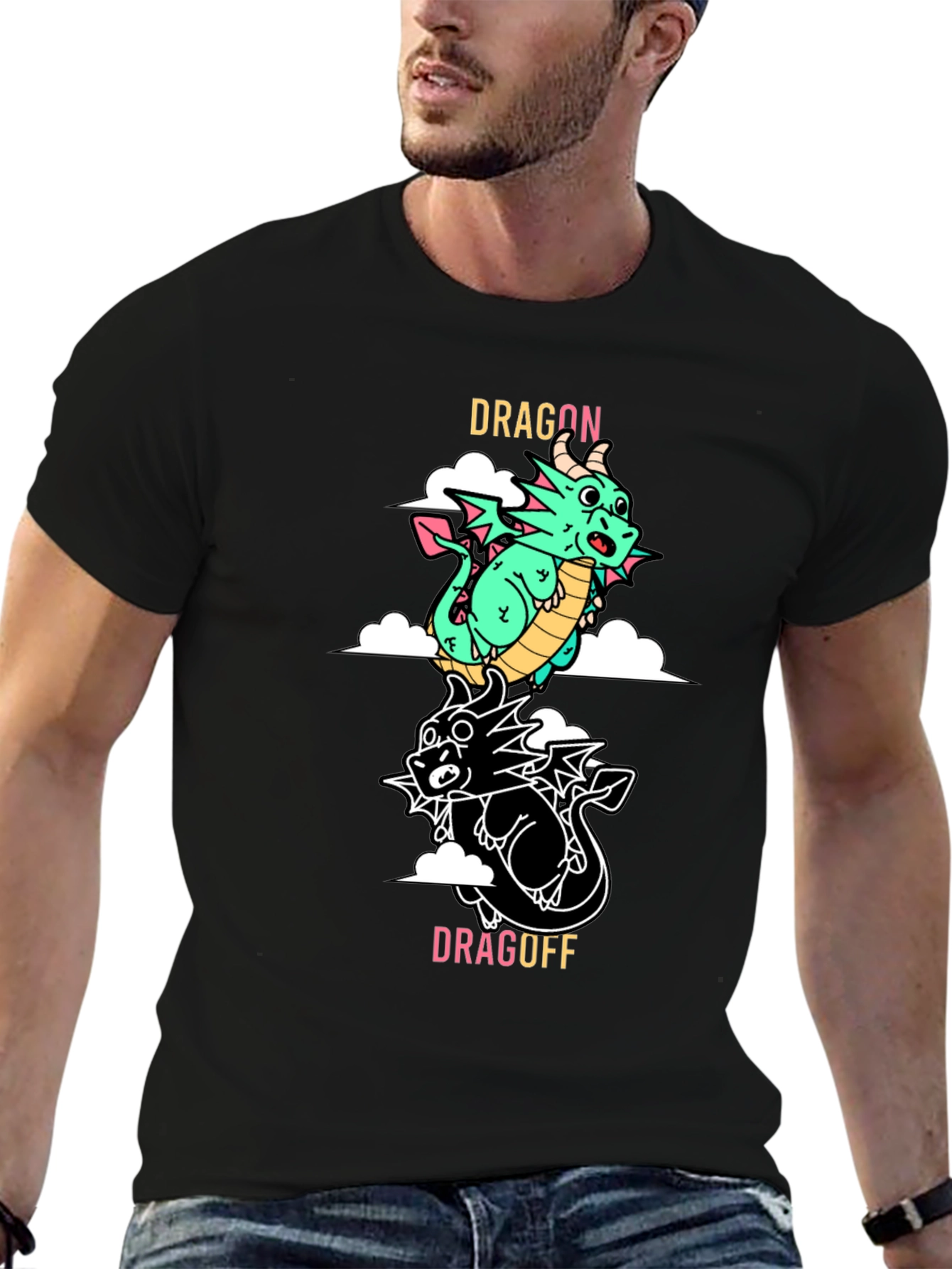 Dragon / Dragoff Graphic T-Shirt