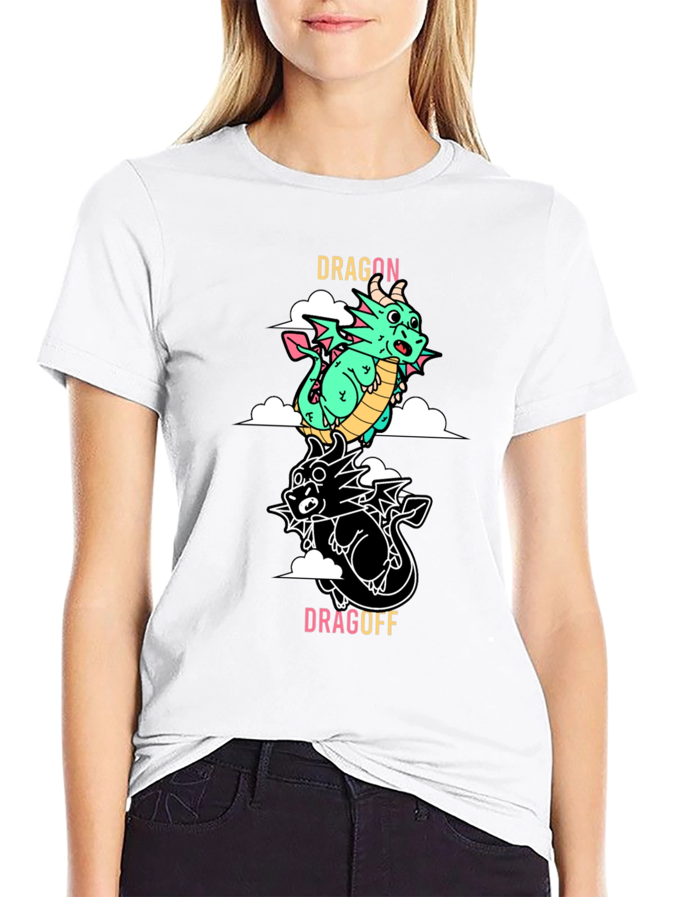 Dragon / Dragoff Graphic T-Shirt