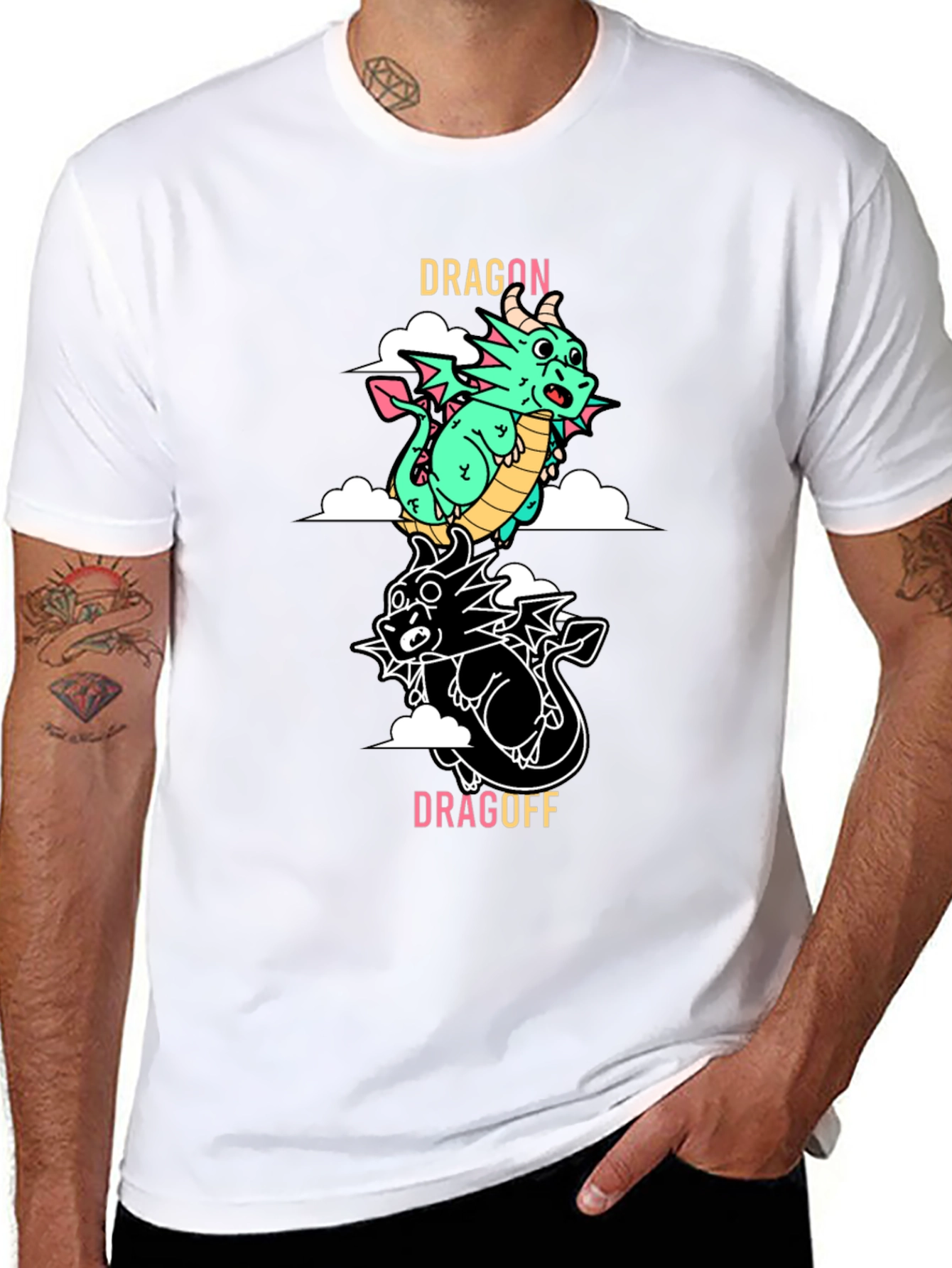 Dragon / Dragoff Graphic T-Shirt