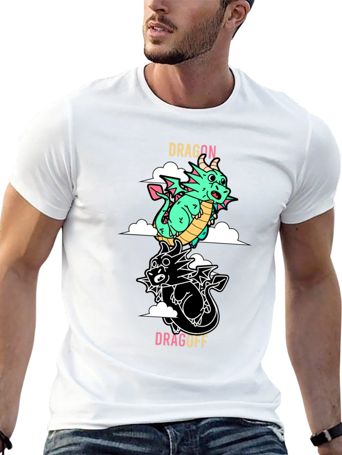 Dragon / Dragoff Graphic T-Shirt