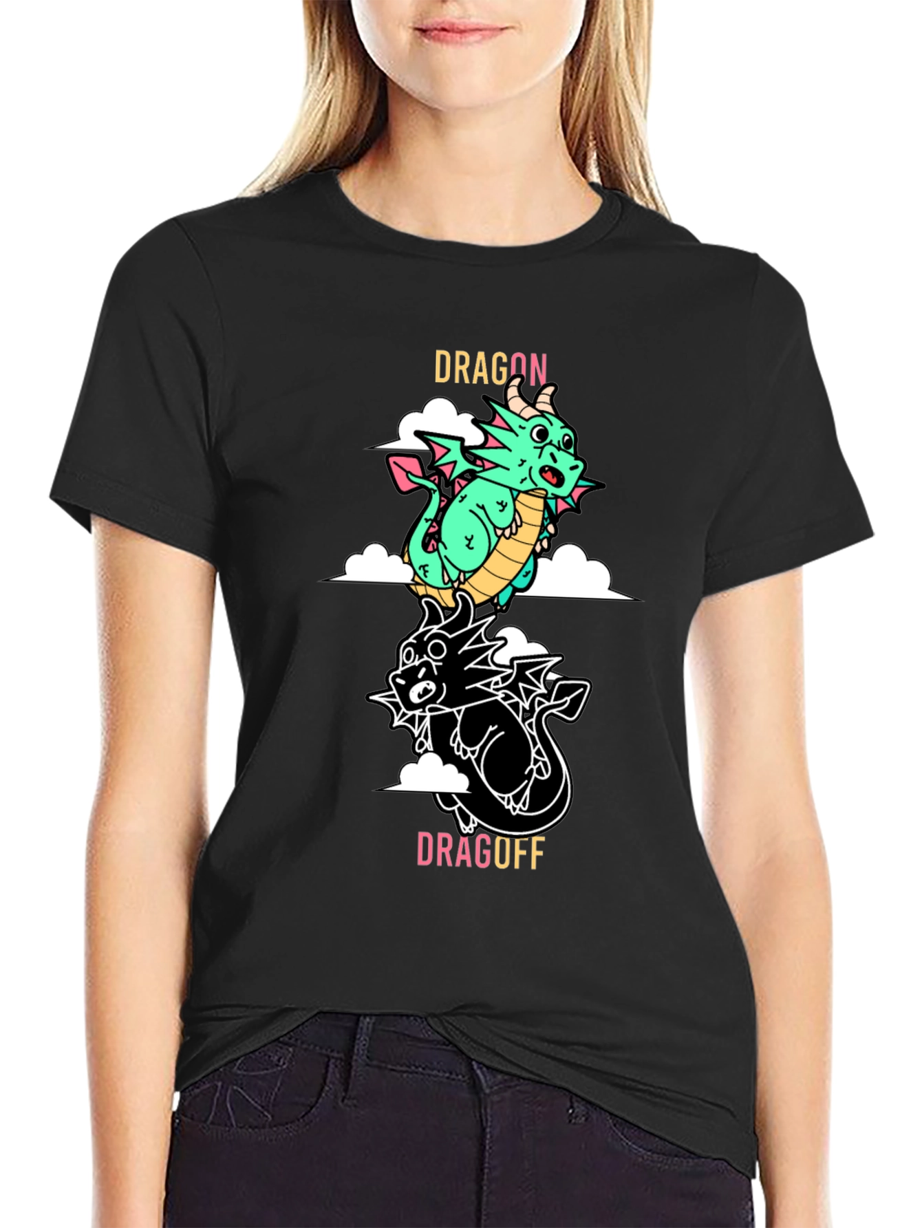 Dragon / Dragoff Graphic T-Shirt