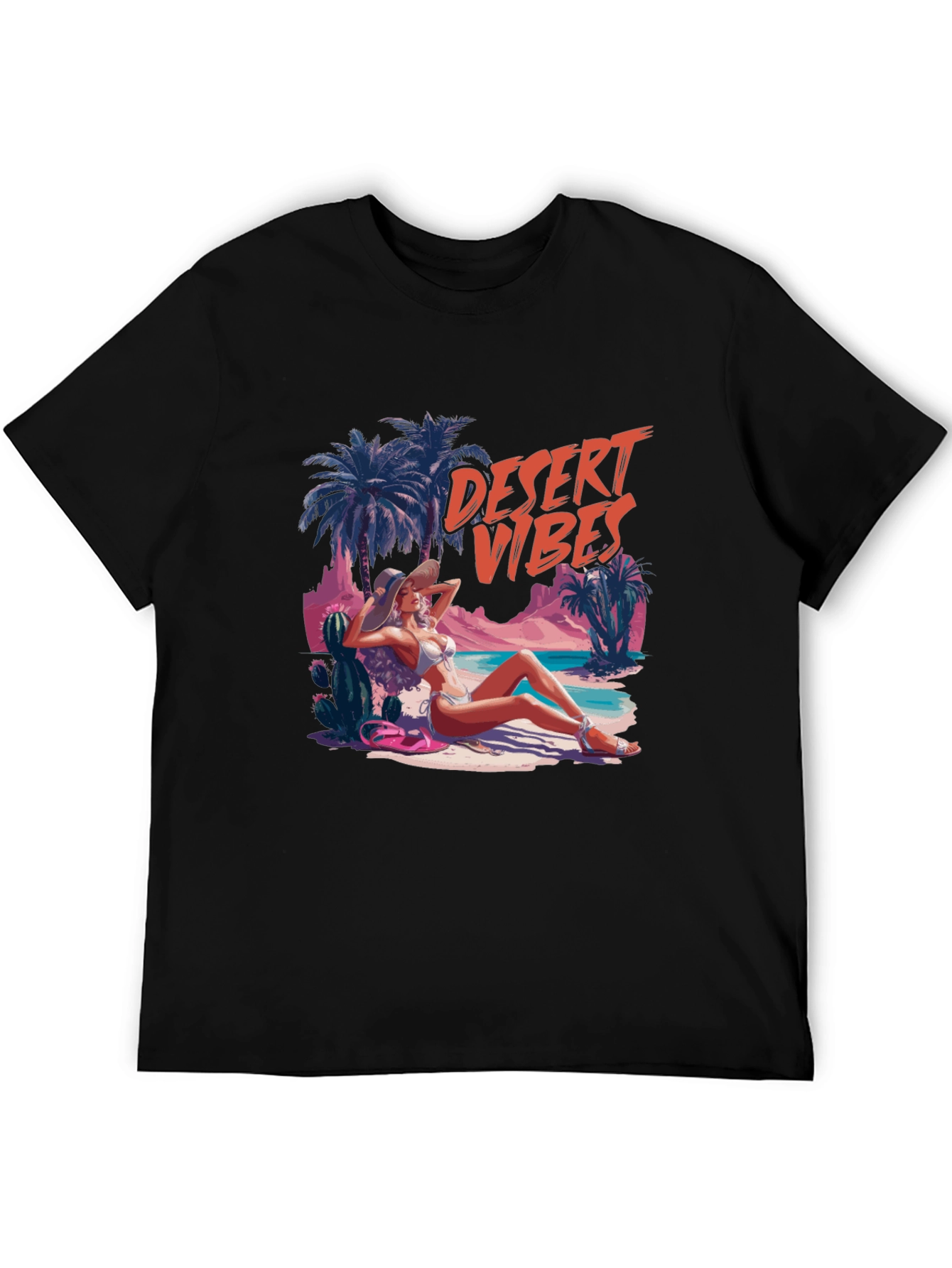 Desert Vibes Graphic T-Shirt
