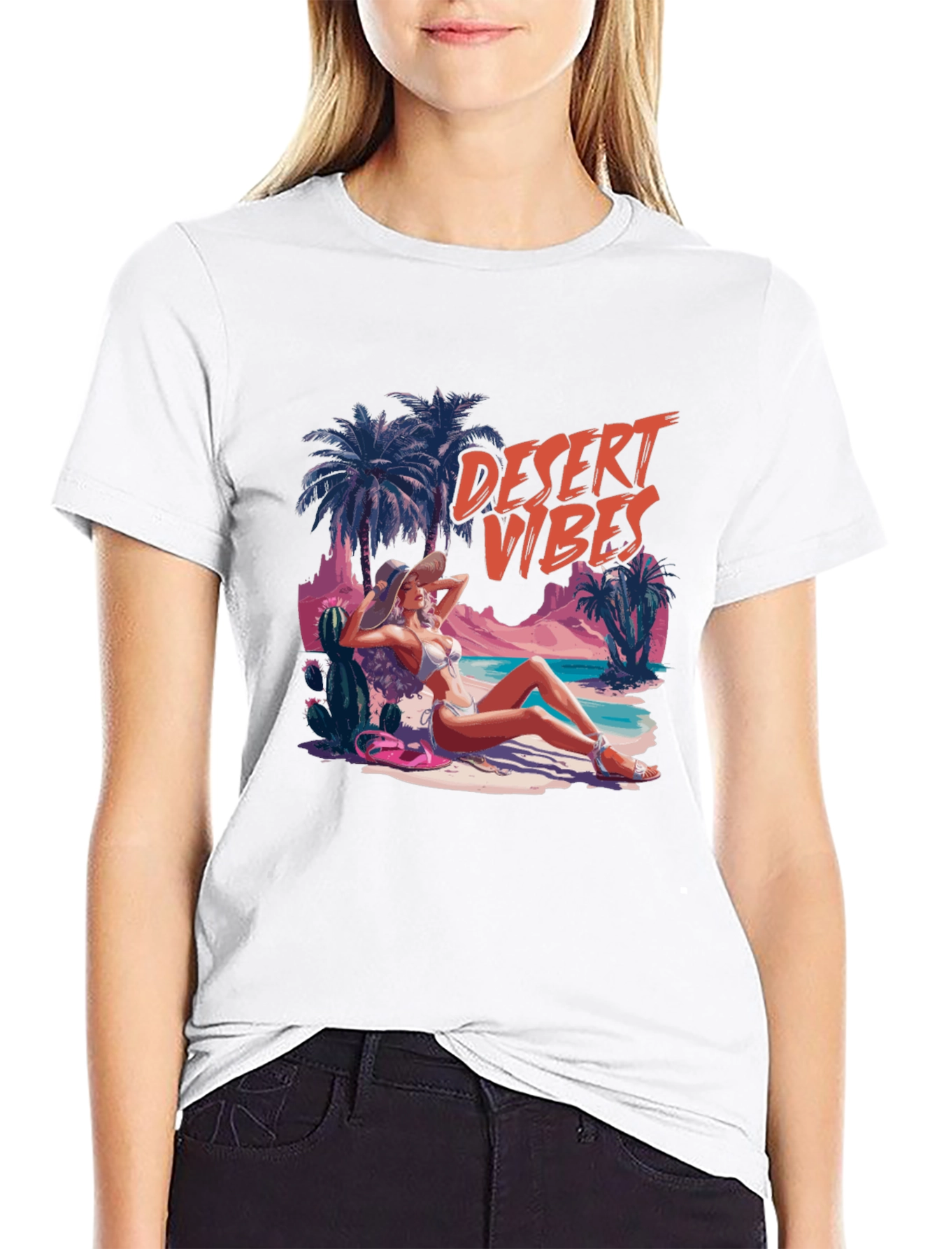 Desert Vibes Graphic T-Shirt