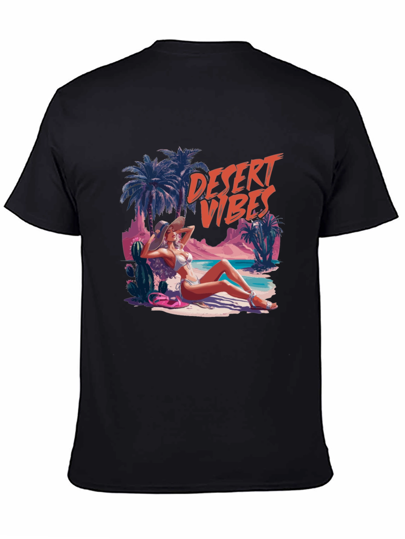 Desert Vibes Graphic T-Shirt