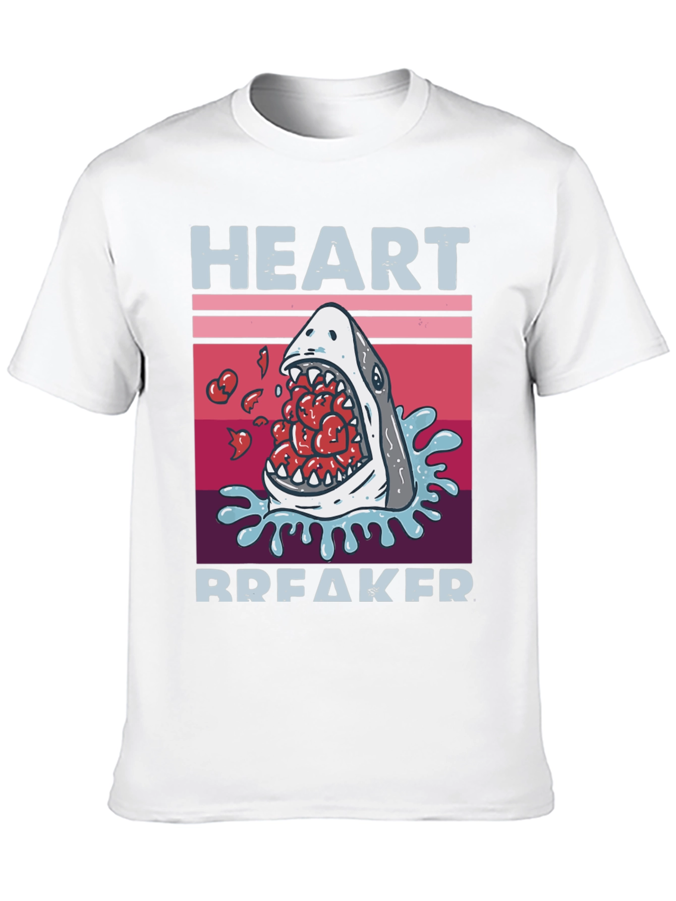 Heartbreaker Shark Graphic T-Shirt