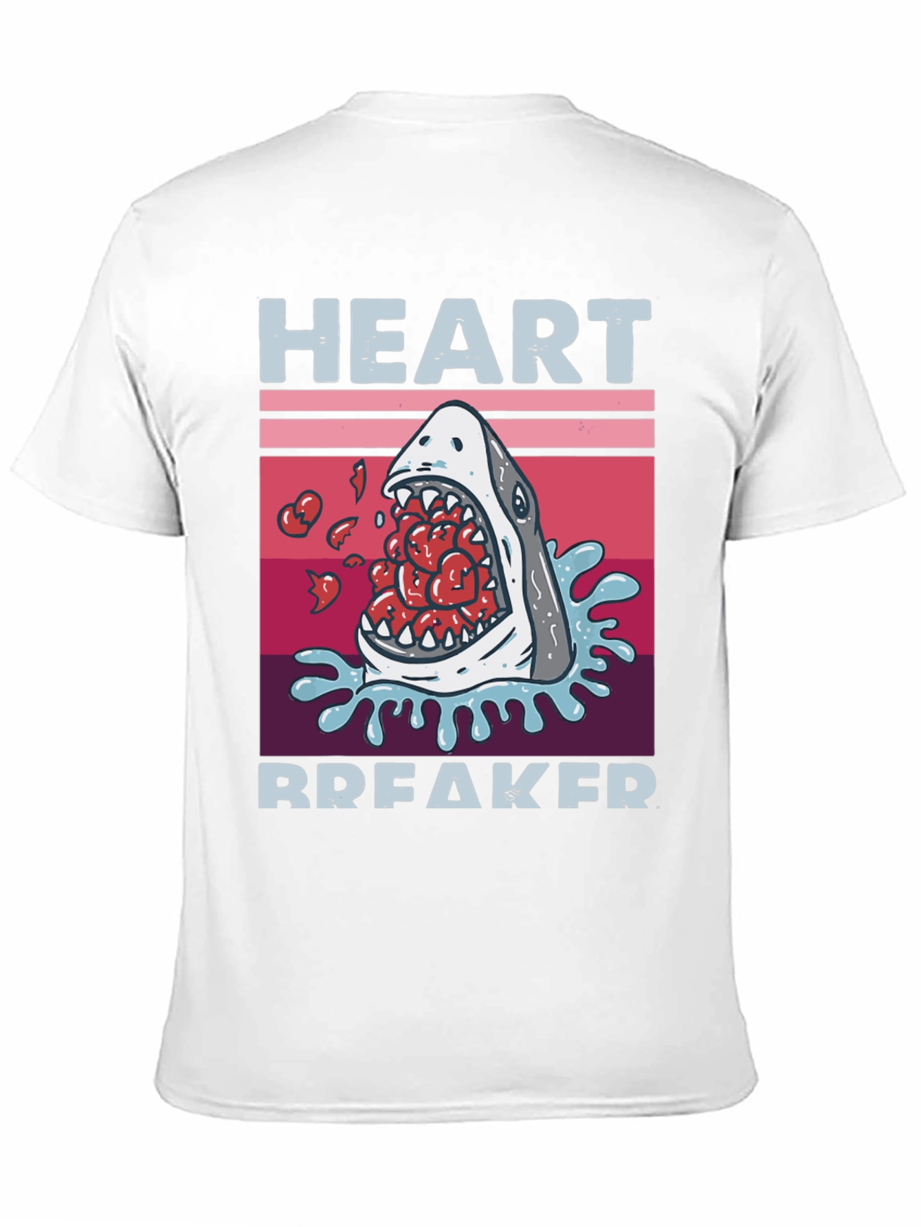 Heartbreaker Shark Graphic T-Shirt