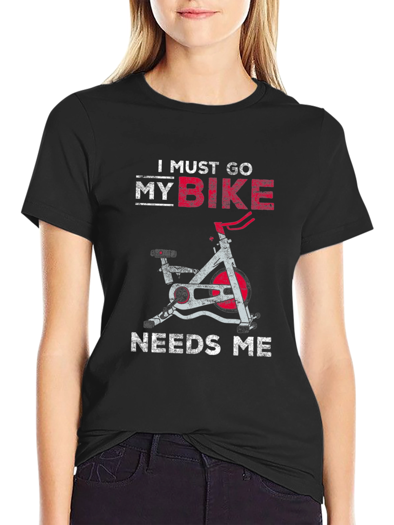 I Must Go My Bike Needs Me T-Shirt