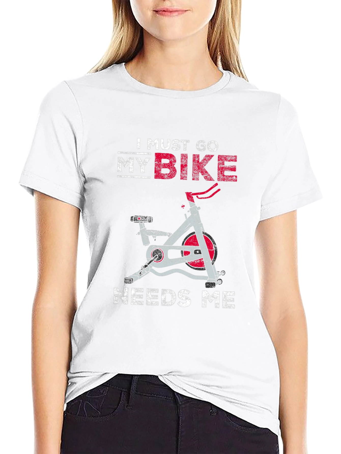 I Must Go My Bike Needs Me T-Shirt