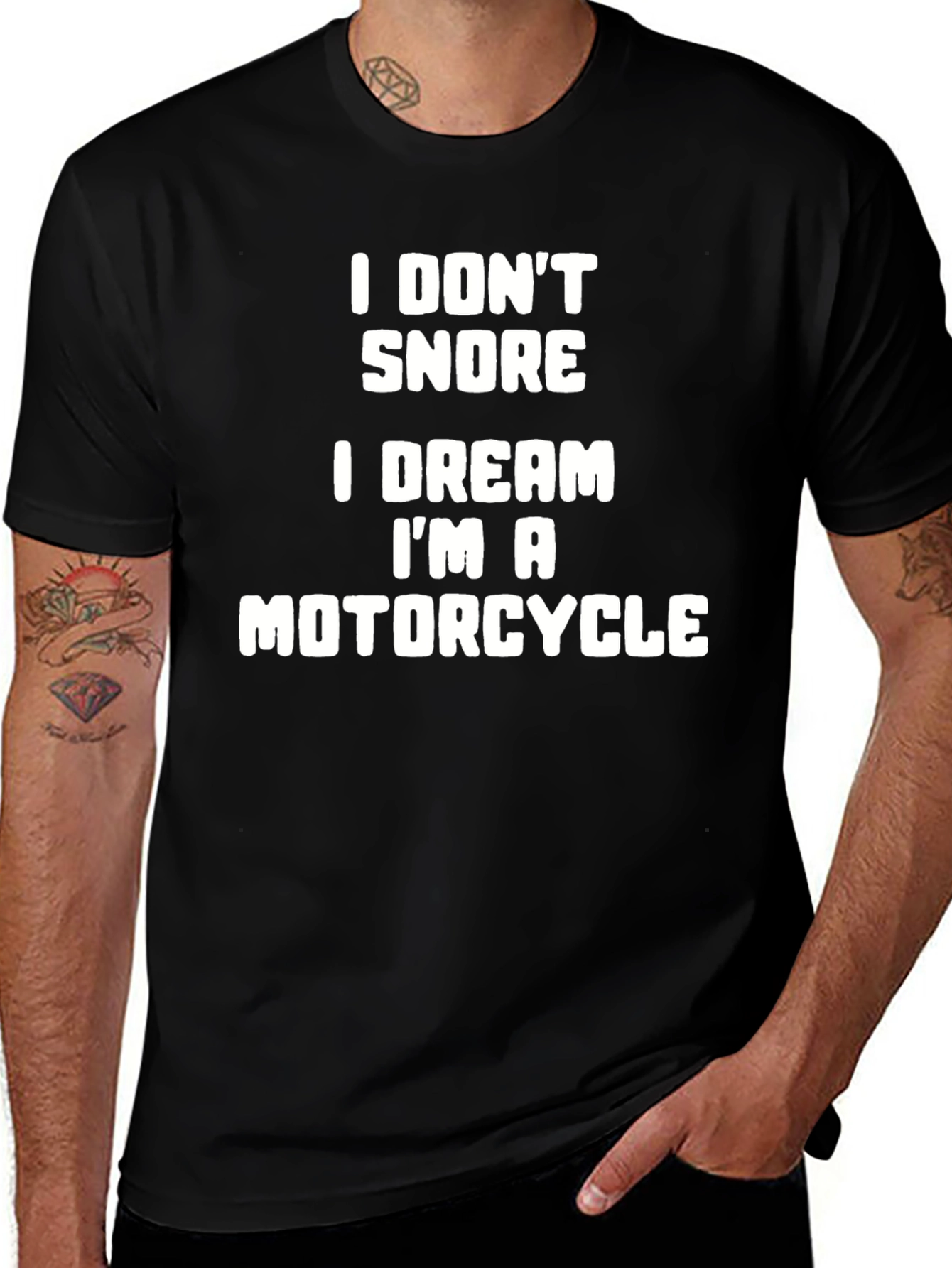 Funny Motorcycle Dream T-Shirt