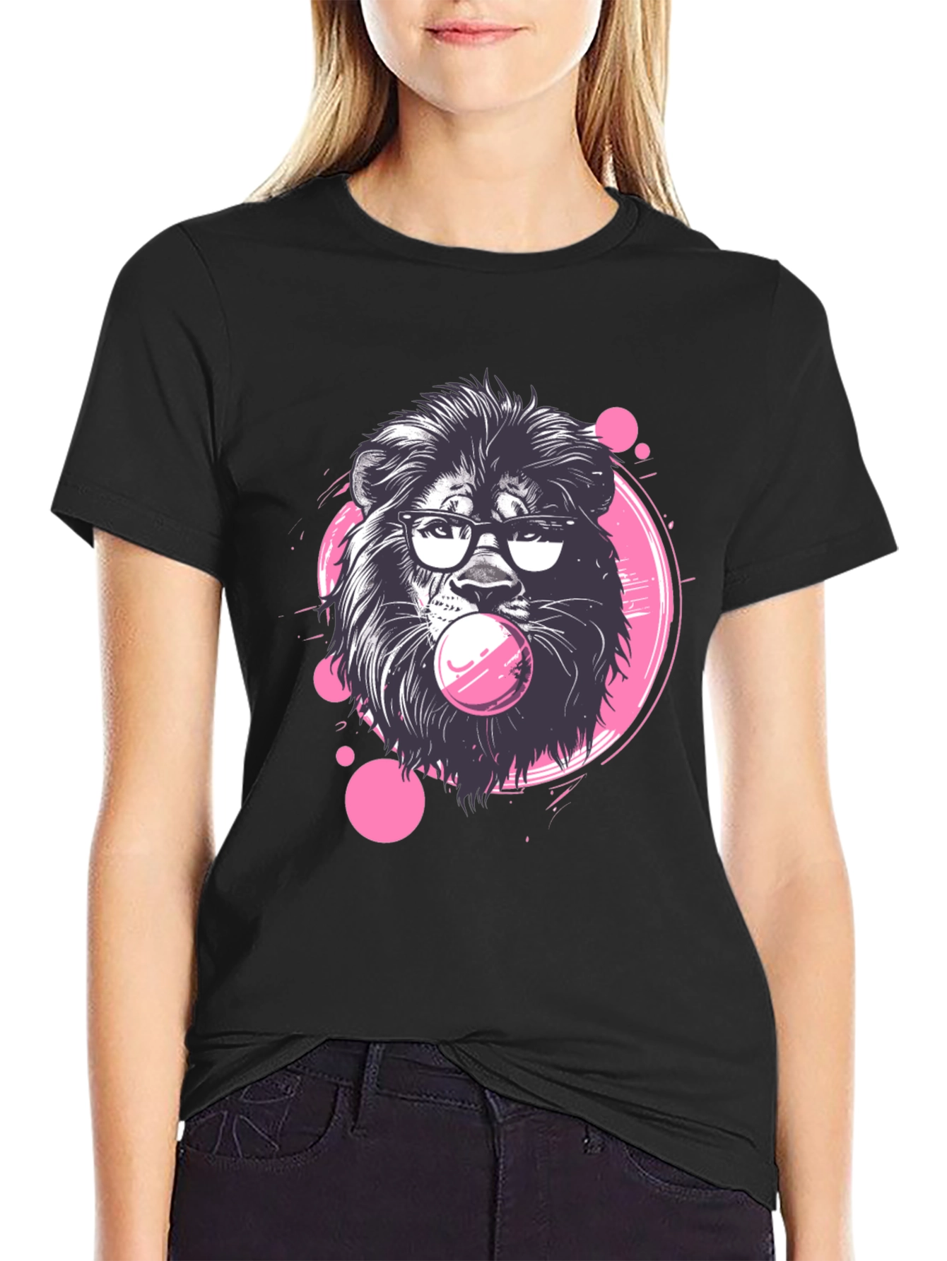 Cool Lion Bubble Gum T-Shirt