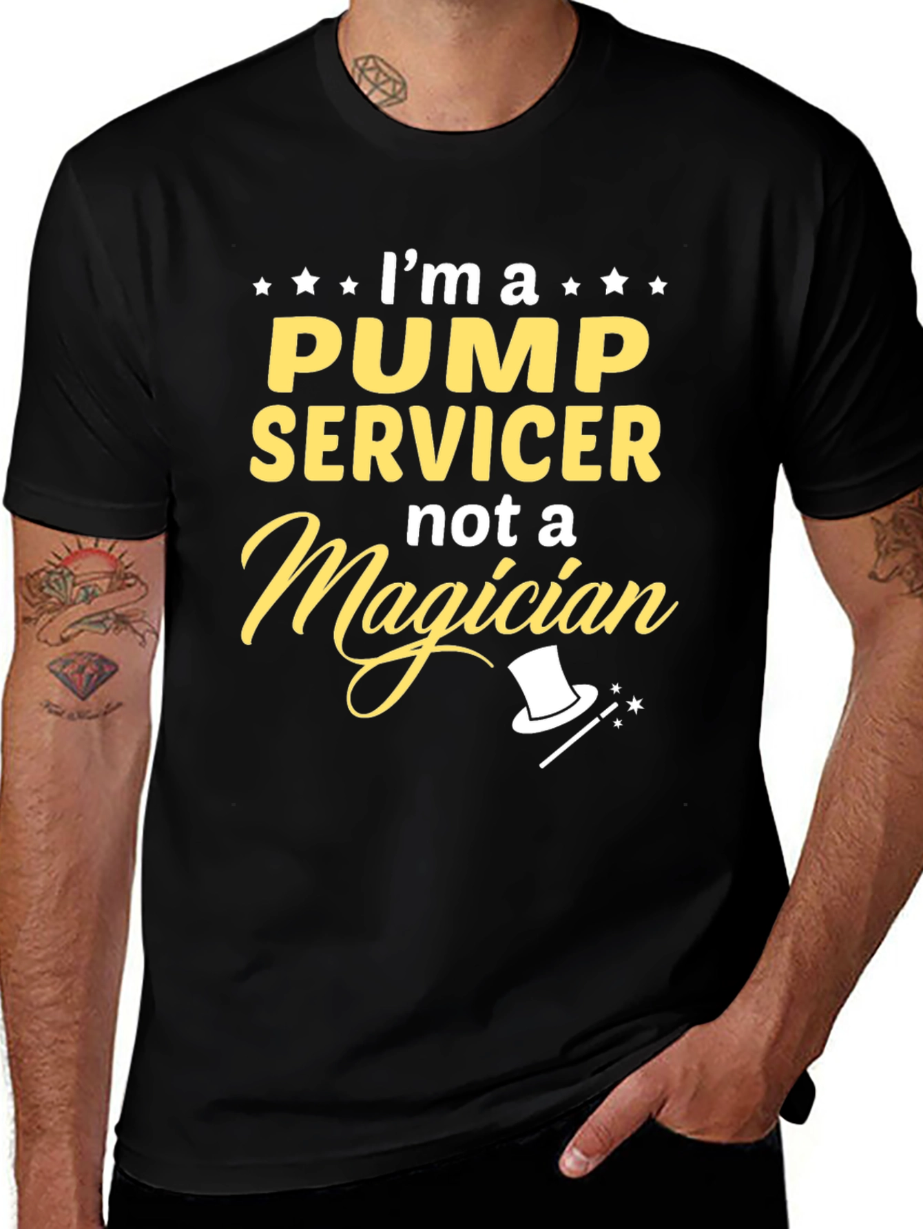 Pump Servicer T-Shirt - Funny Job Gift
