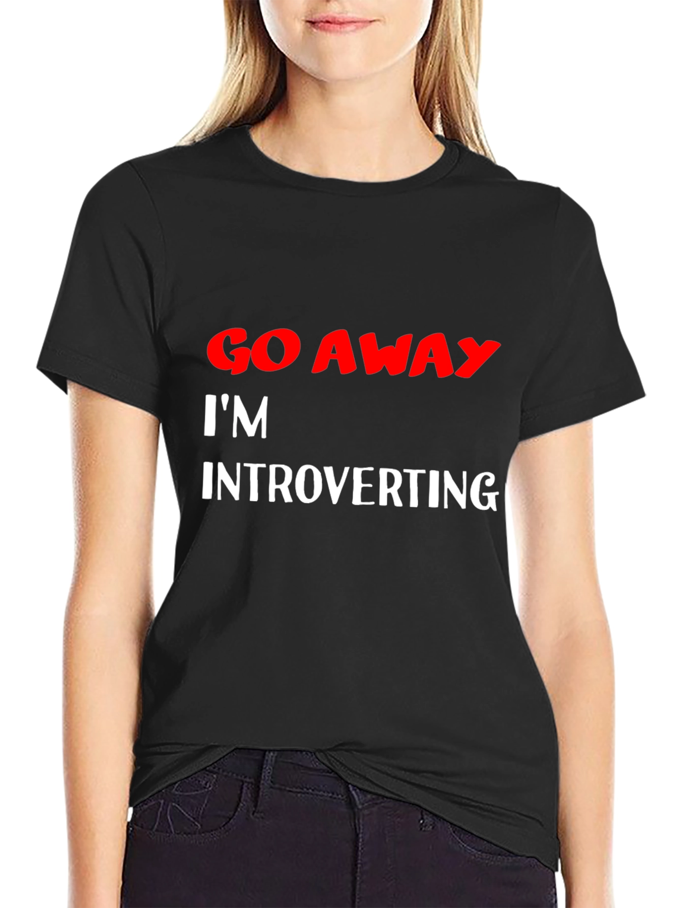 Introvert Tee - Funny Graphic Slogan Shirt