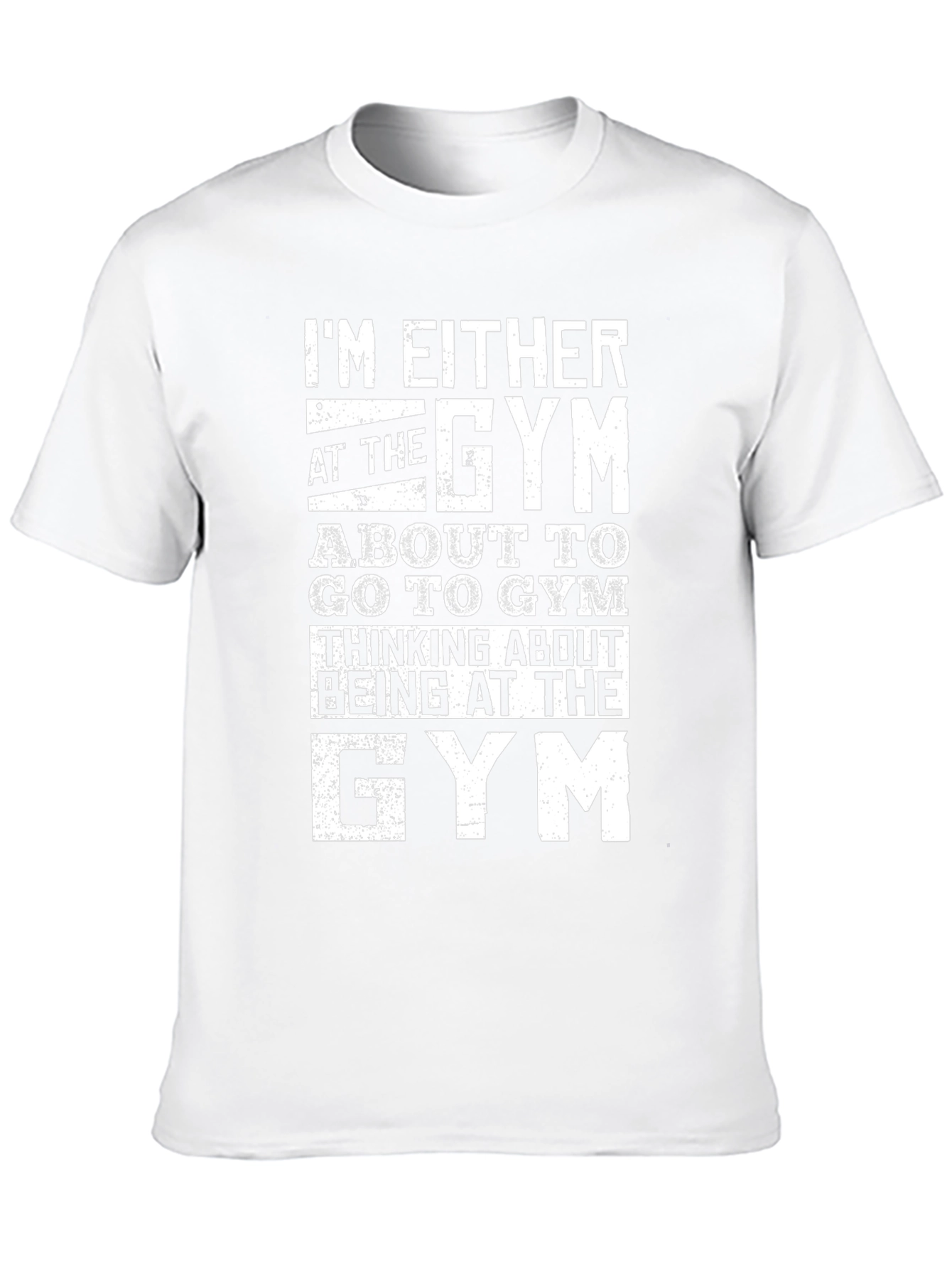 Gym Humor Graphic T-Shirt for Fitness Lovers