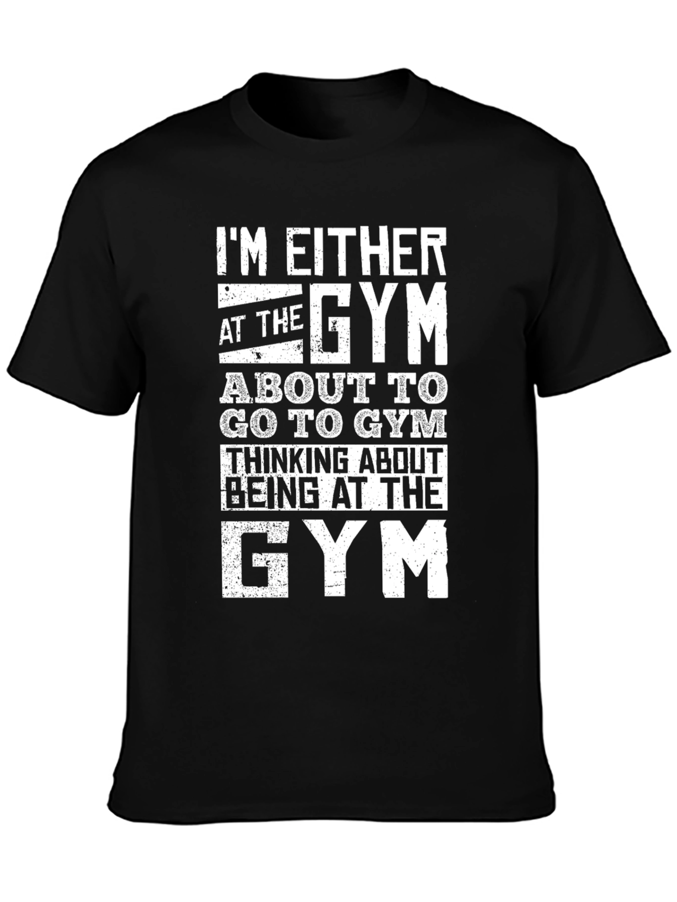 Gym Humor Graphic T-Shirt for Fitness Lovers
