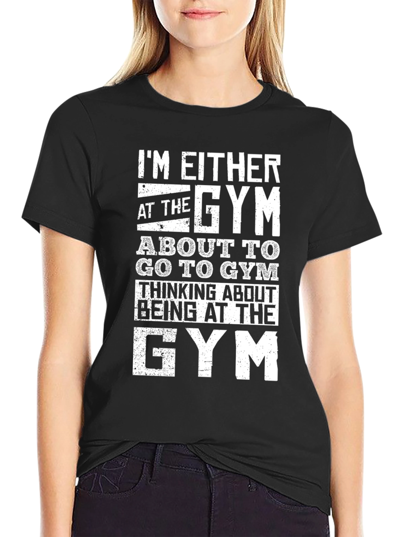 Gym Humor Graphic T-Shirt for Fitness Lovers