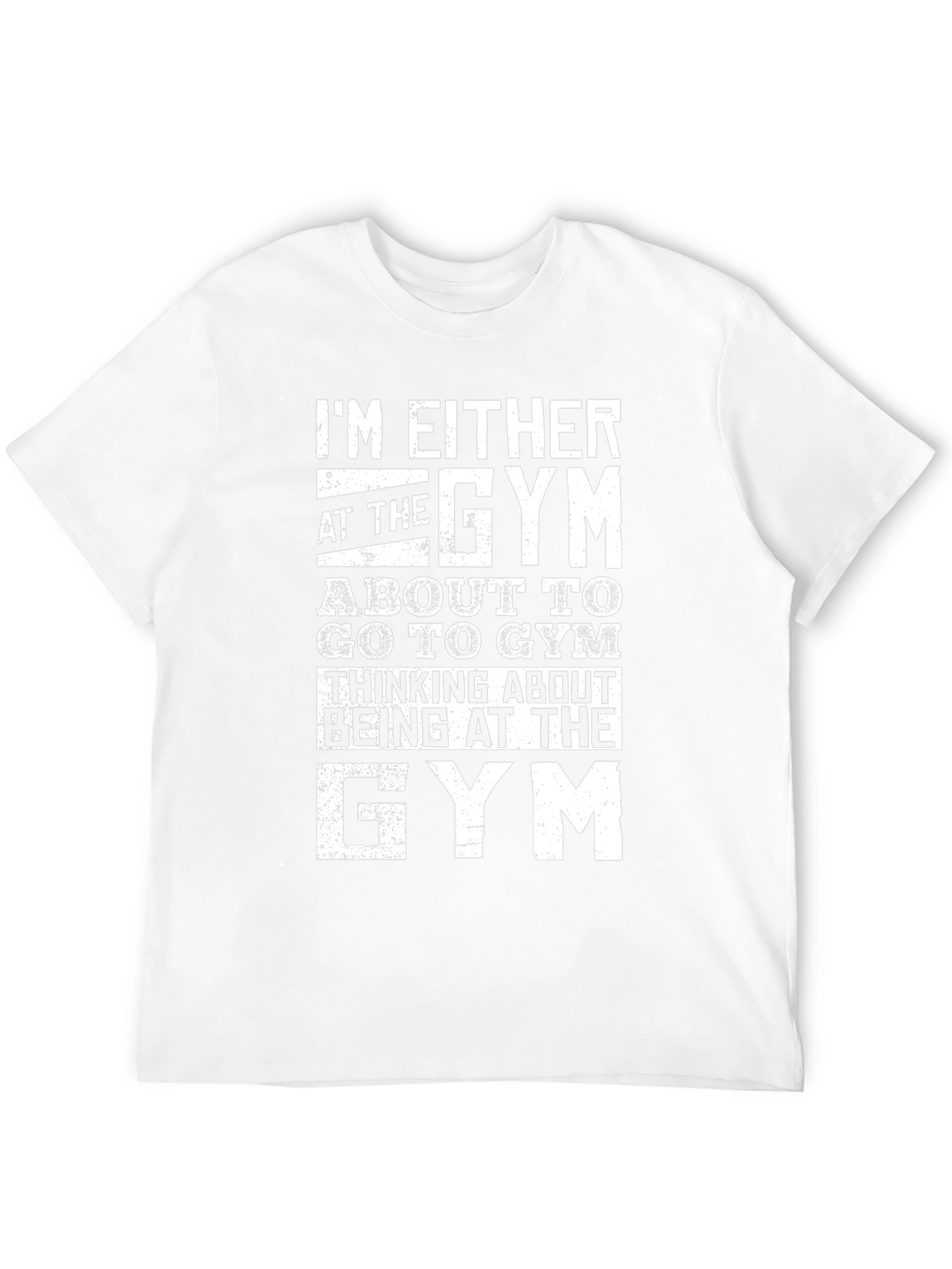 Gym Humor Graphic T-Shirt for Fitness Lovers