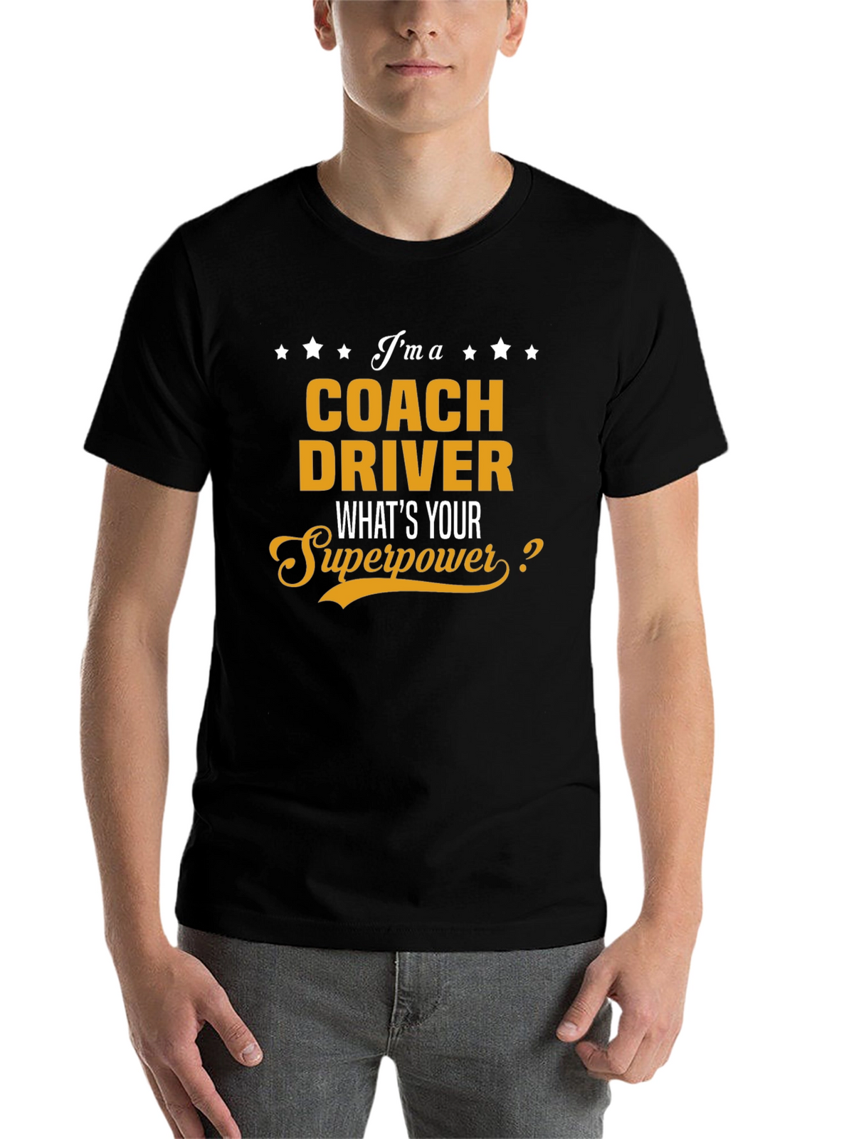Coach Driver Superpower T-Shirt - Gift Idea