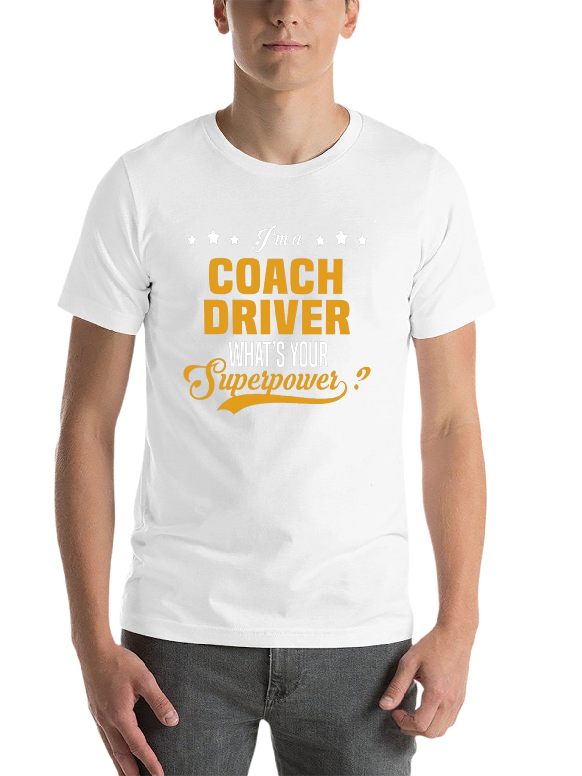 Coach Driver Superpower T-Shirt - Gift Idea