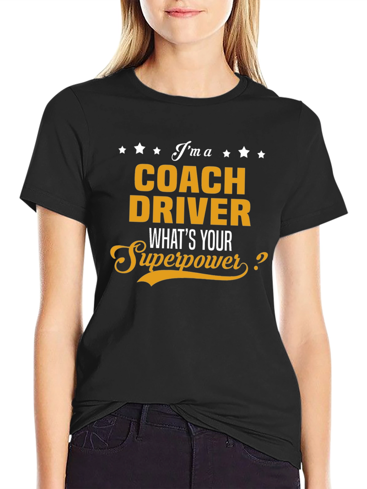 Coach Driver Superpower T-Shirt - Gift Idea