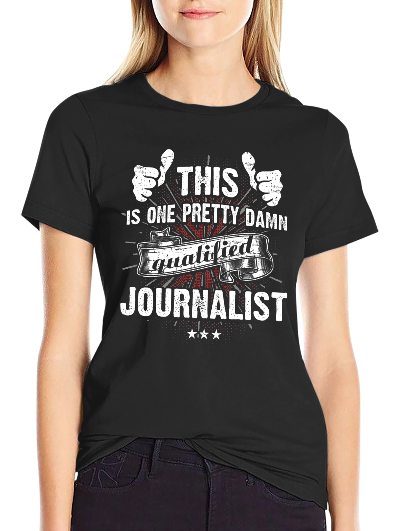 Qualified Journalist Graphic T-Shirt