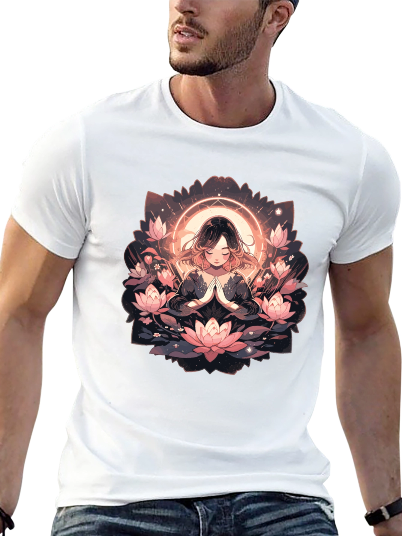 Lotus Mandala Graphic Tee - Unisex