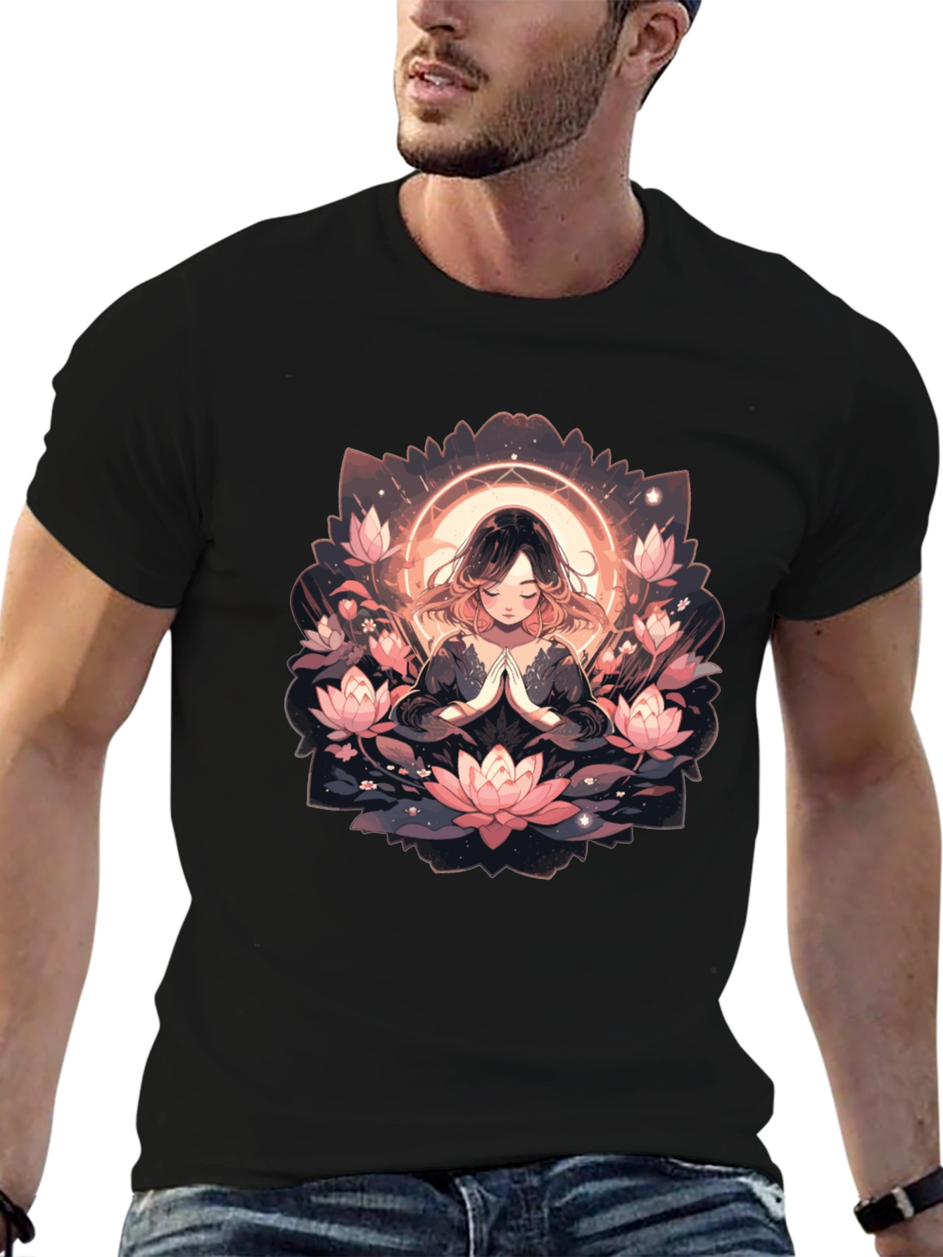 Lotus Mandala Graphic Tee - Unisex