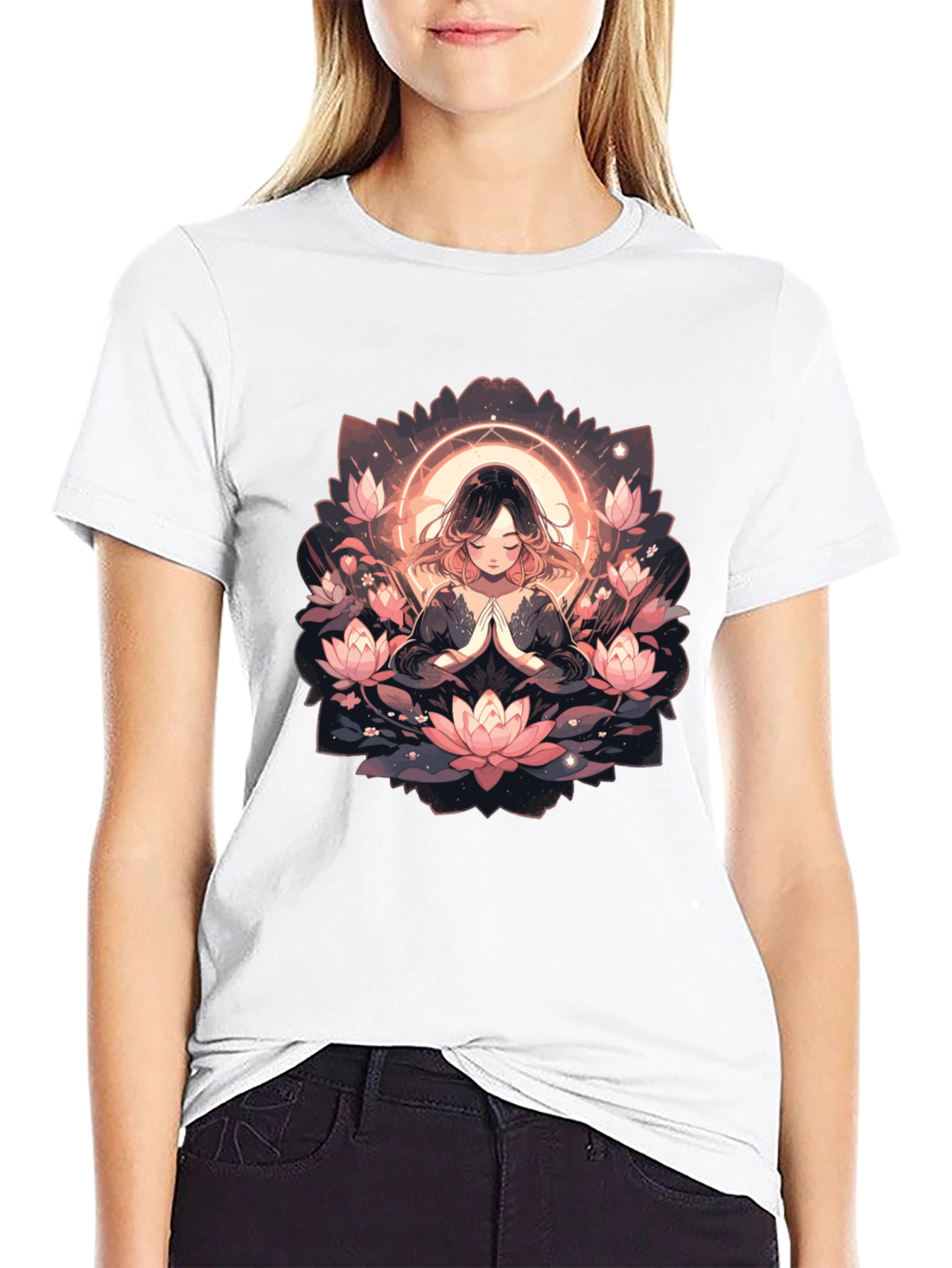 Lotus Mandala Graphic Tee - Unisex