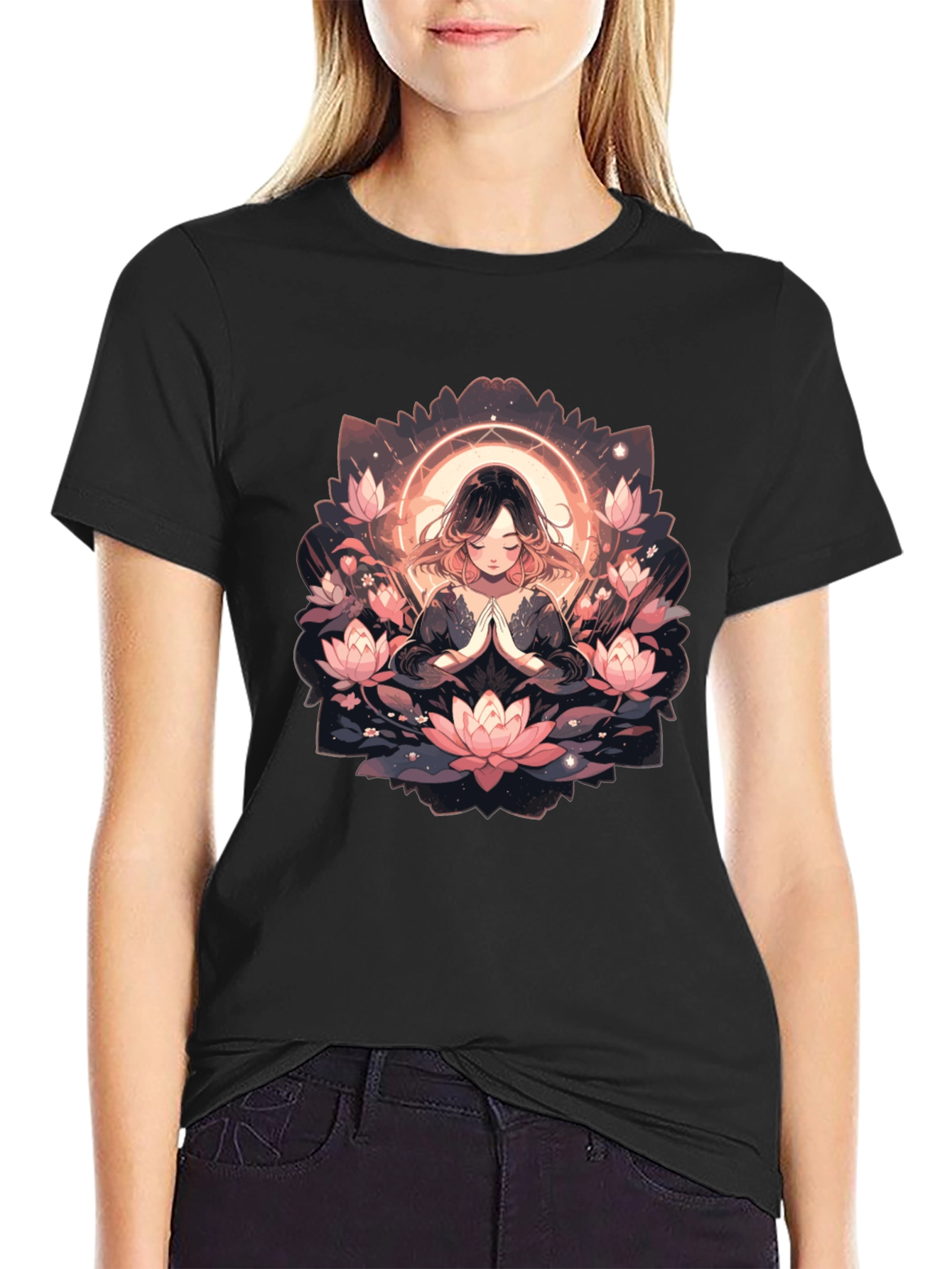 Lotus Mandala Graphic Tee - Unisex