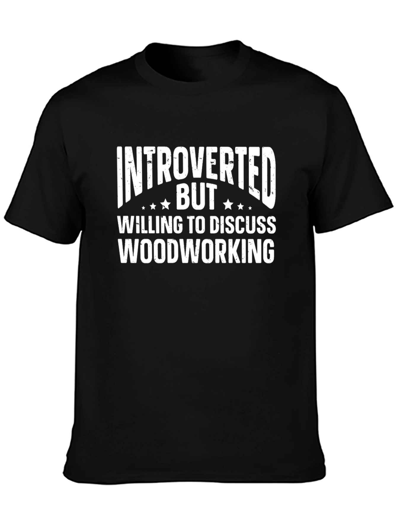 Introverted Woodworking T-Shirt: A Conversation Starter!