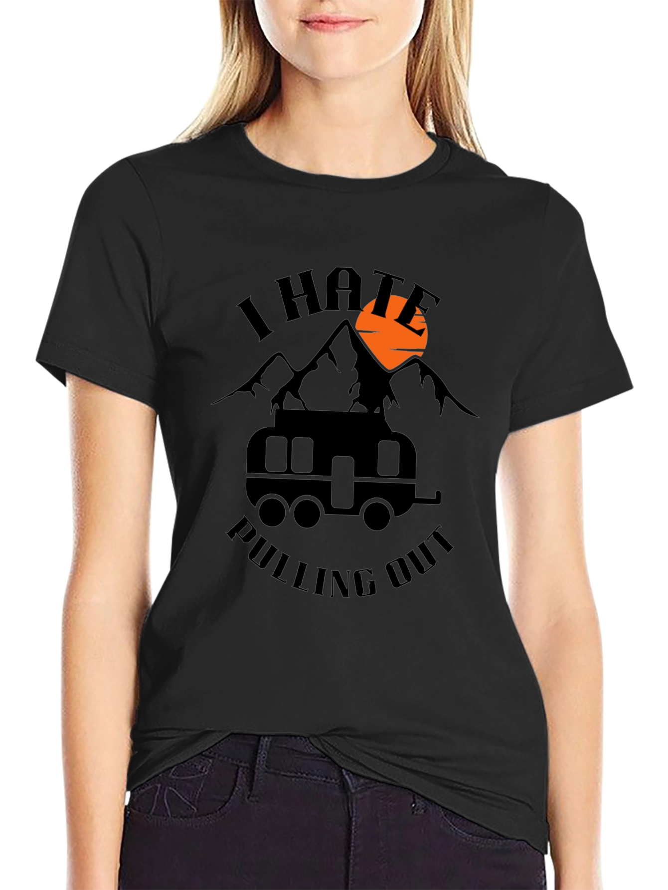Funny Camping T-Shirt - I Hate Pulling Out Tee