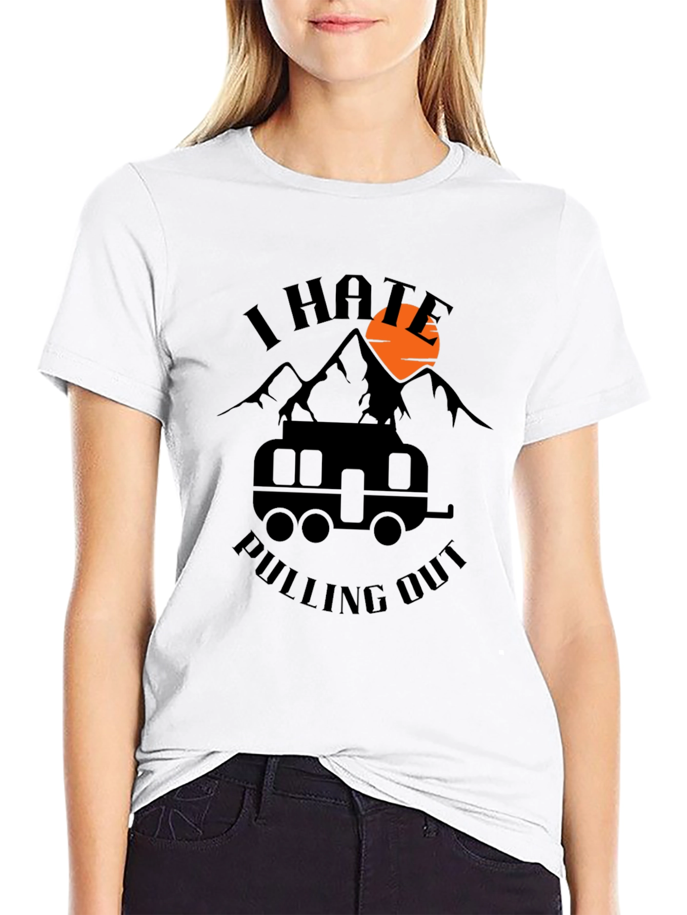Funny Camping T-Shirt - I Hate Pulling Out Tee