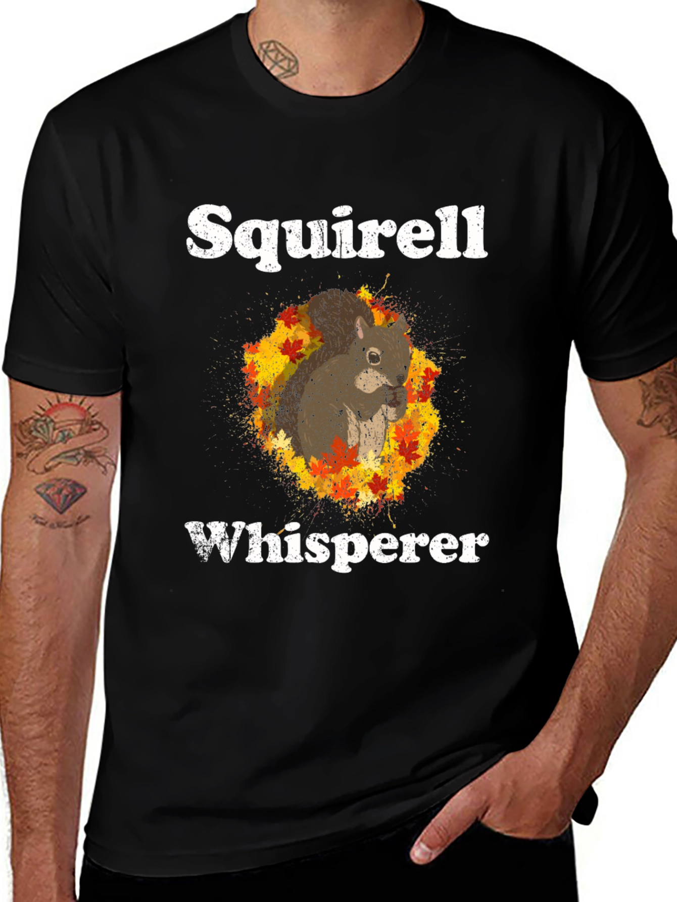 Squirrel Whisperer T-Shirt - Novelty Animal Tee