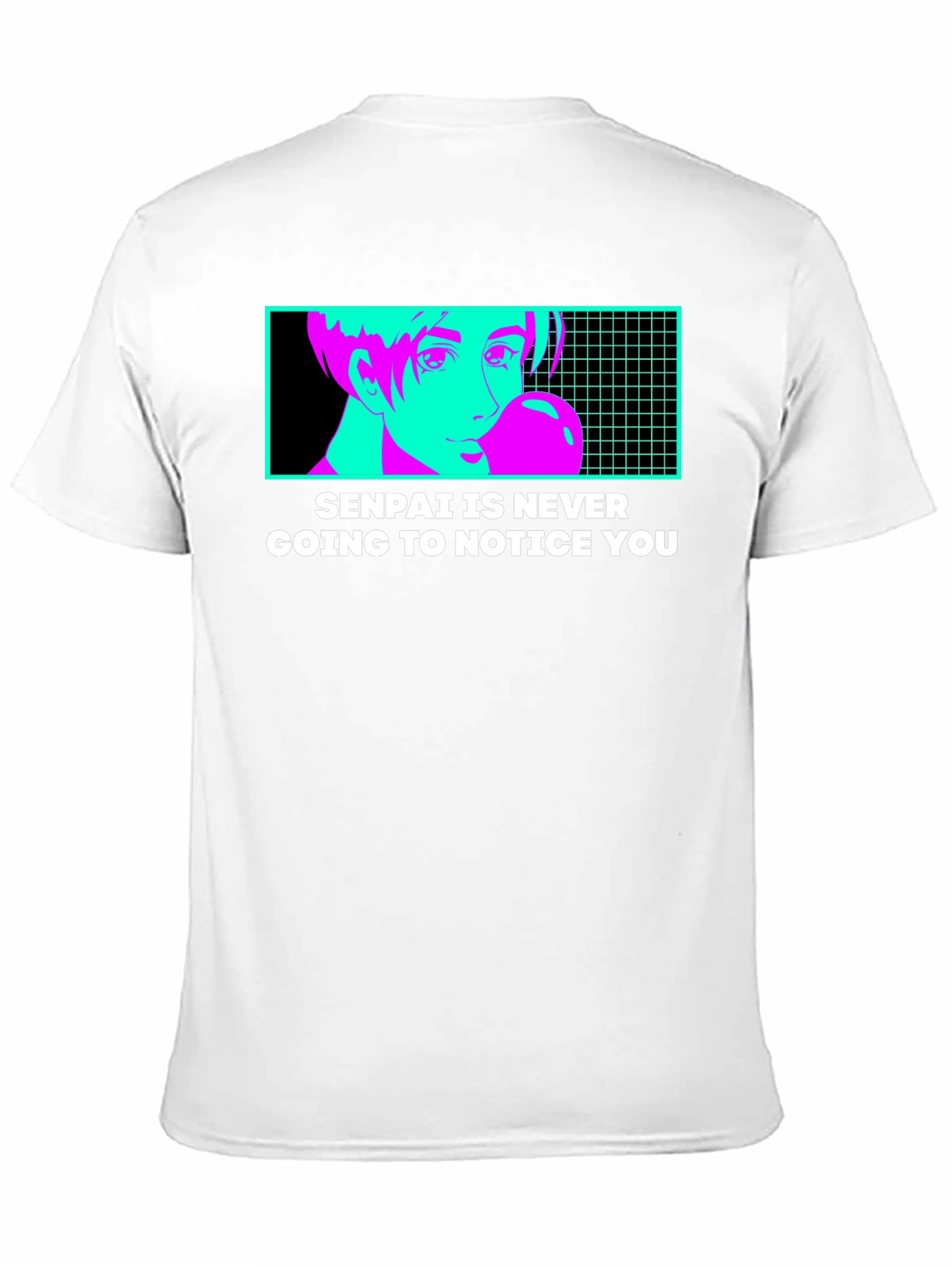 Senpai Will Never Notice T-Shirt - Anime Style