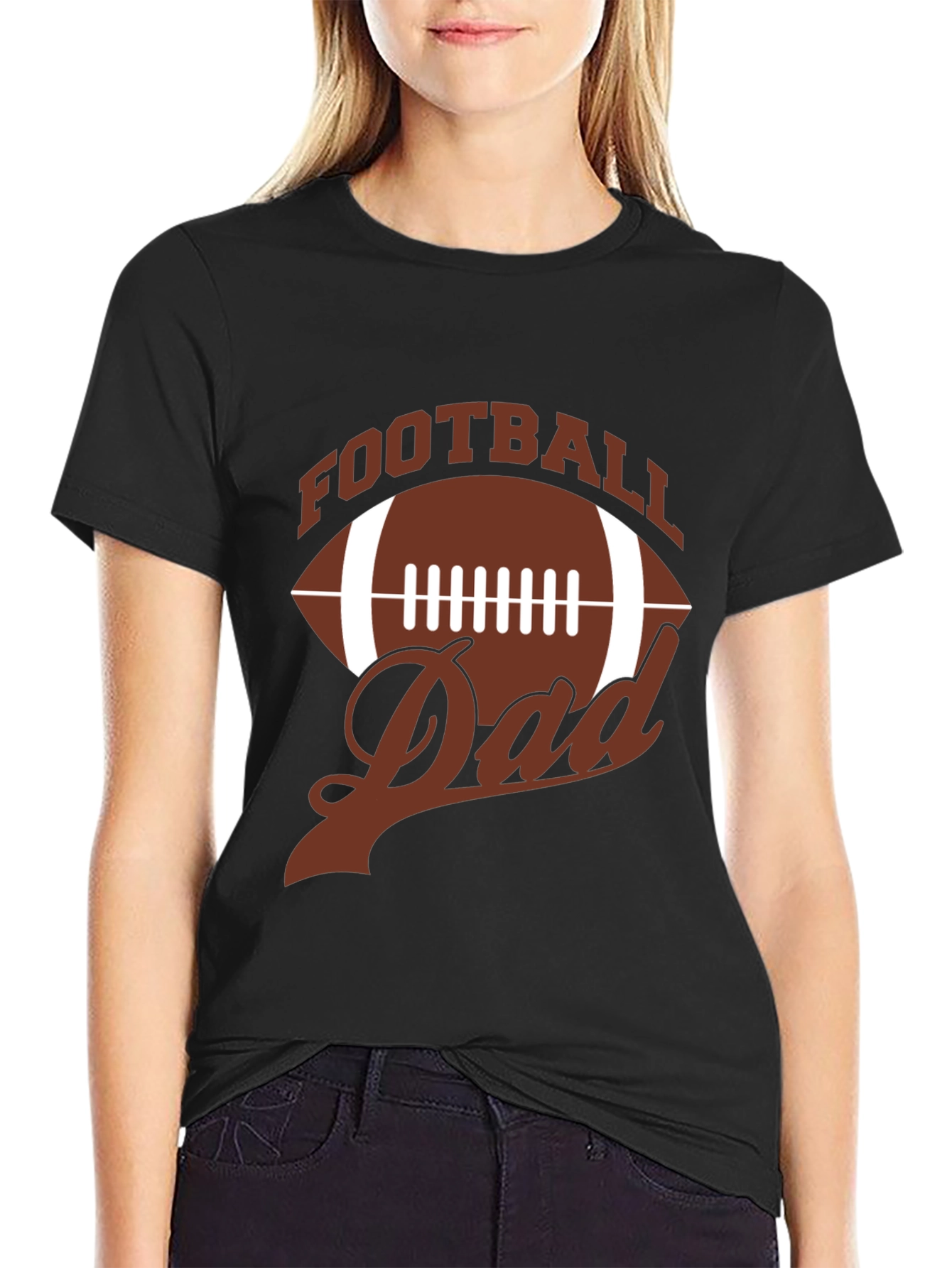 Football Dad T-Shirt - Perfect for Game Day